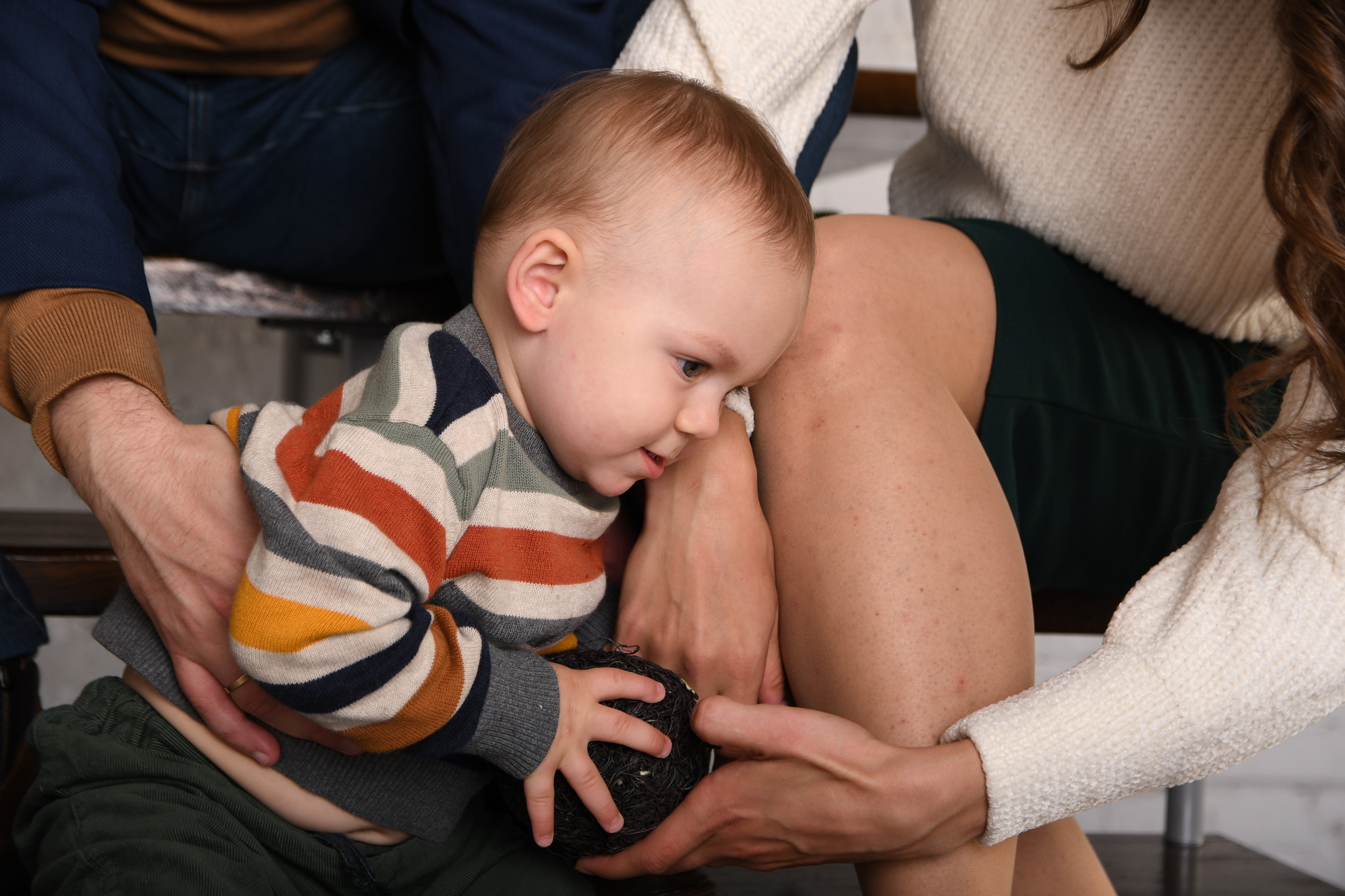 Анастасия, Антон и Миша: семейная съемка в студии. Семейный и индивидуальный фотограф Life style в Санкт-Петербурге Мария