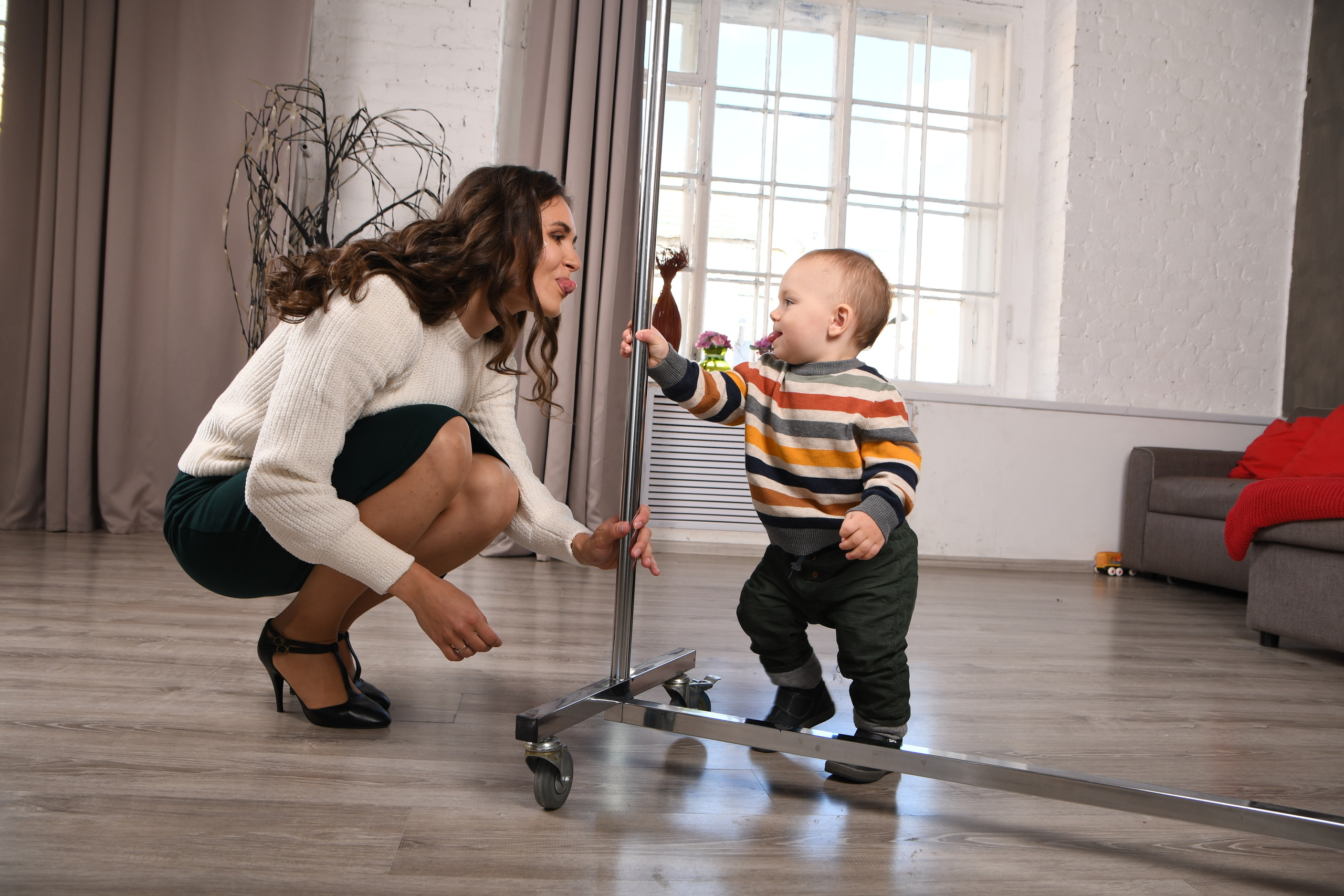 Анастасия, Антон и Миша: семейная съемка в студии. Семейный и индивидуальный фотограф Life style в Санкт-Петербурге Мария