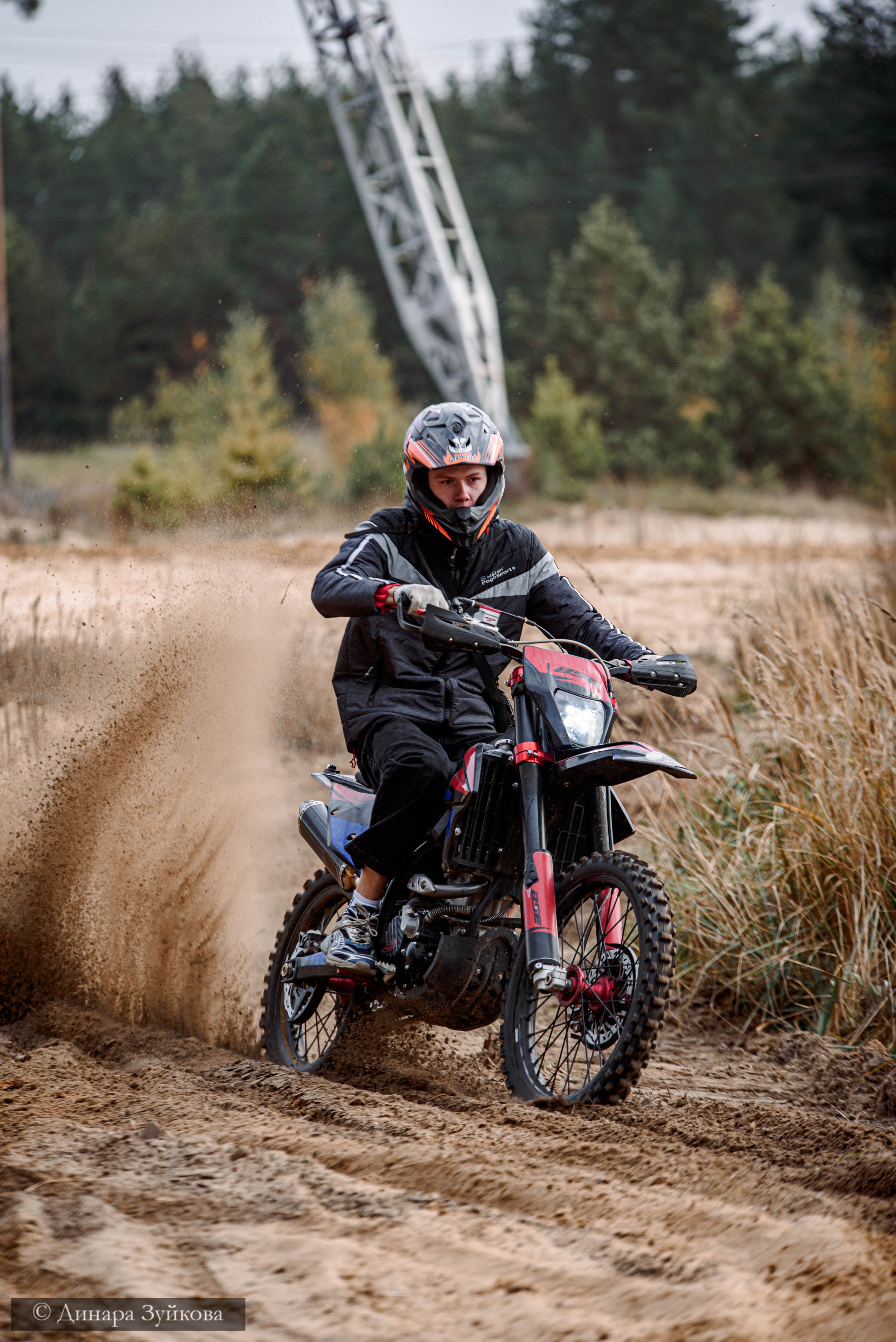 Тест драйв мотоциклов BSE. Мотофотограф в Нижнем Новгороде Динара Зуйкова