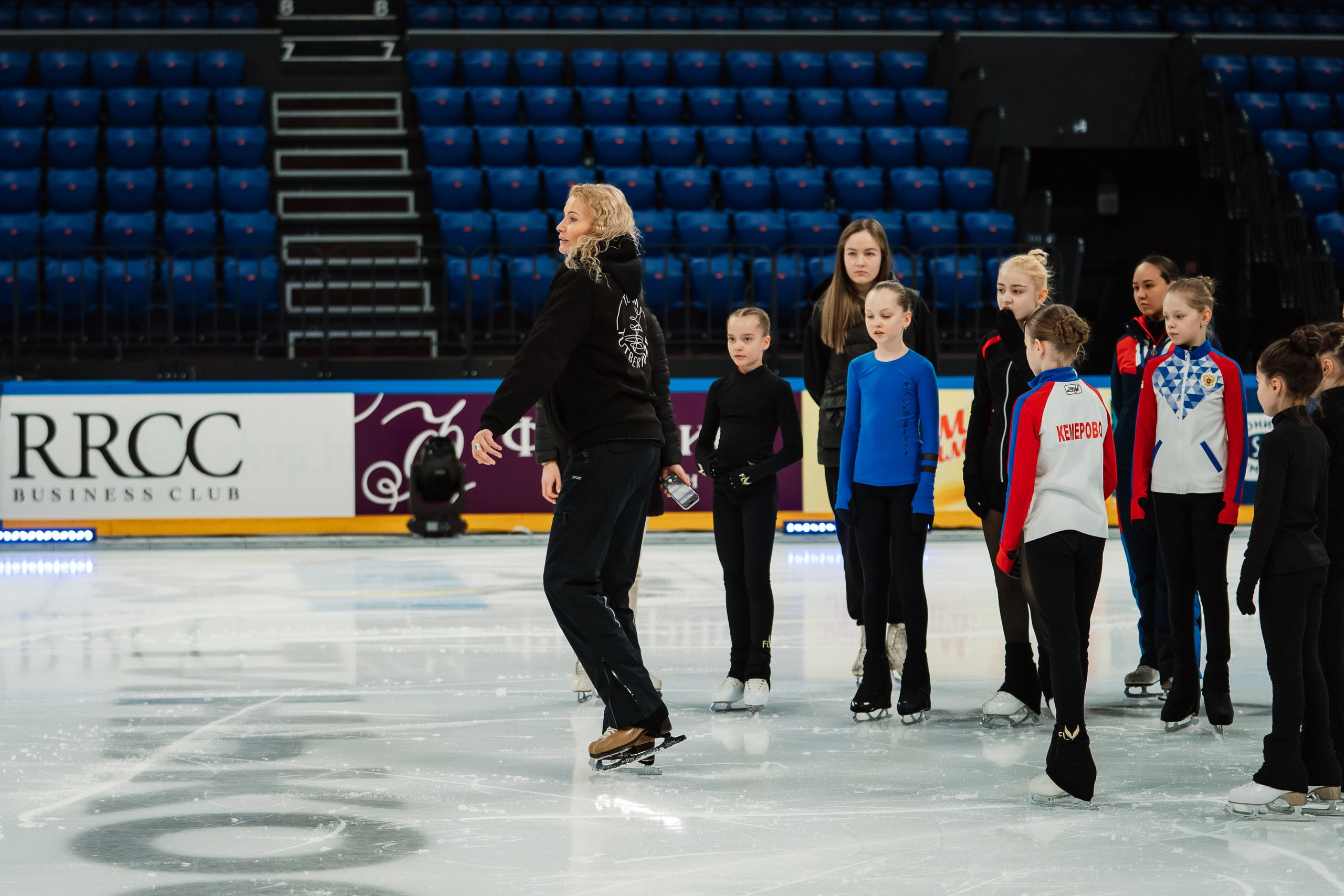 Мастер-класс Этери Тутберидзе в Новосибирске. Воробьева Ксения — Спортивный и танцевальный фотограф Новосибирск