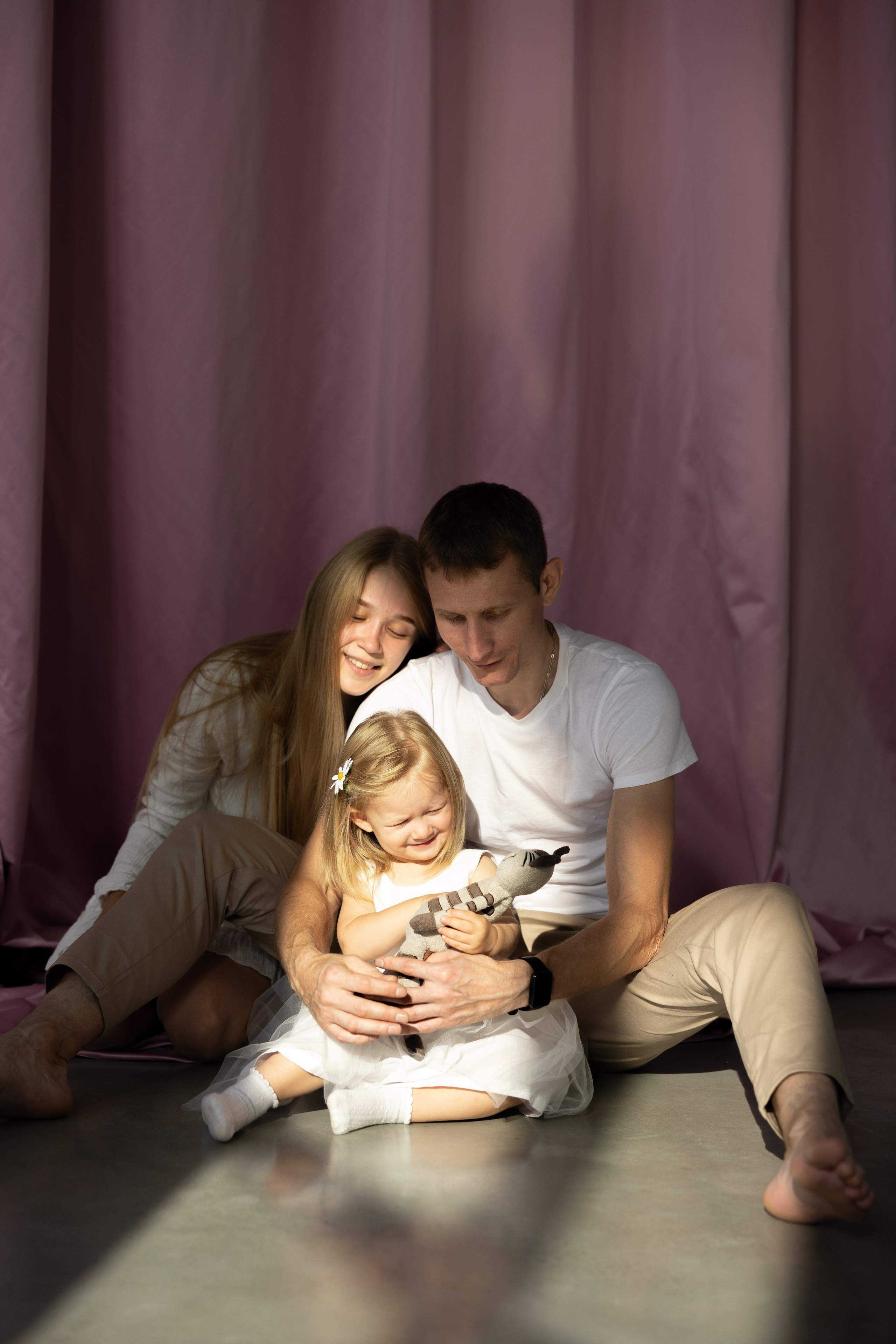 Оля, Антон и Василиса. Свадебный фотограф | Москва