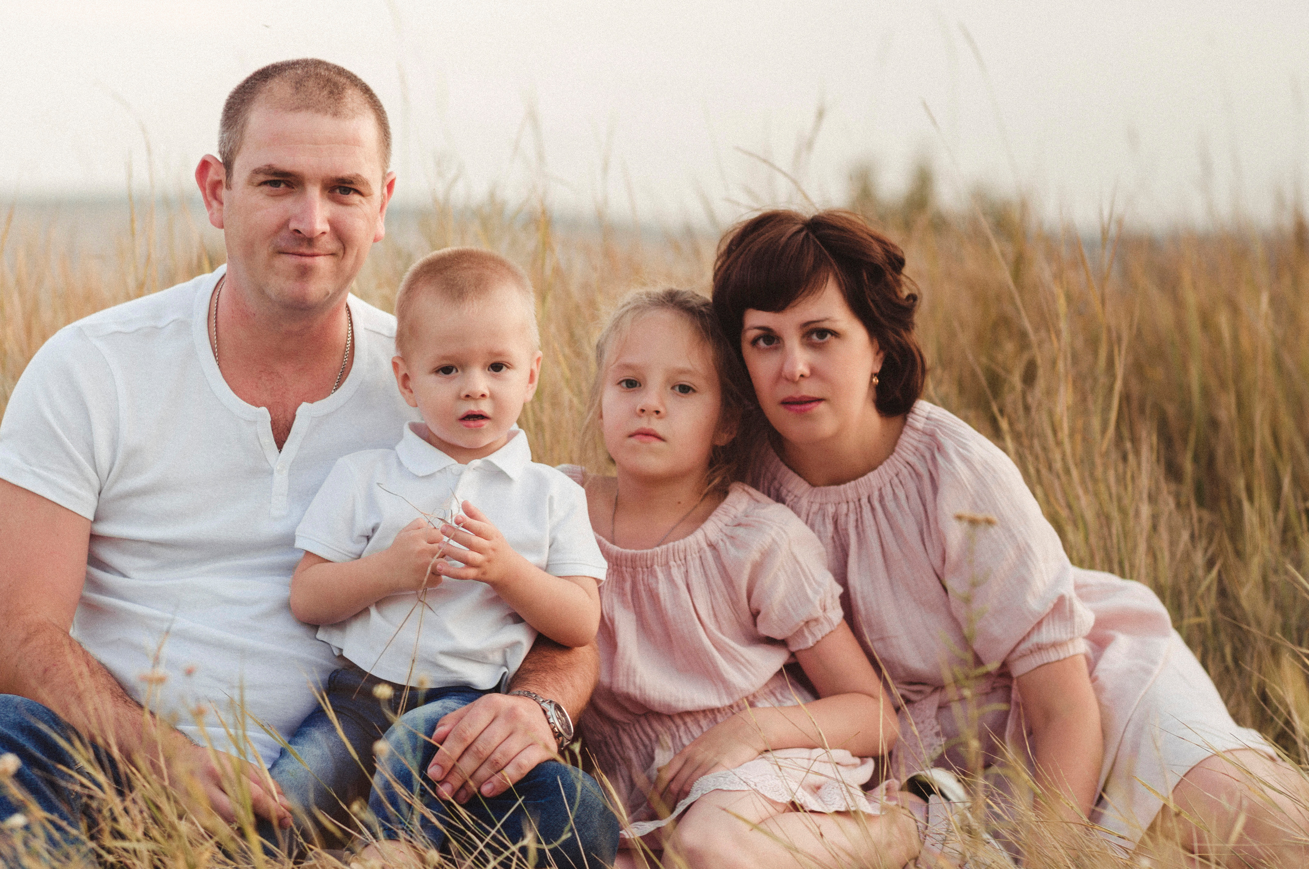 Виталя, Оксана, Лиза и Максим. Фотограф Катерина Тюрина. Саратов