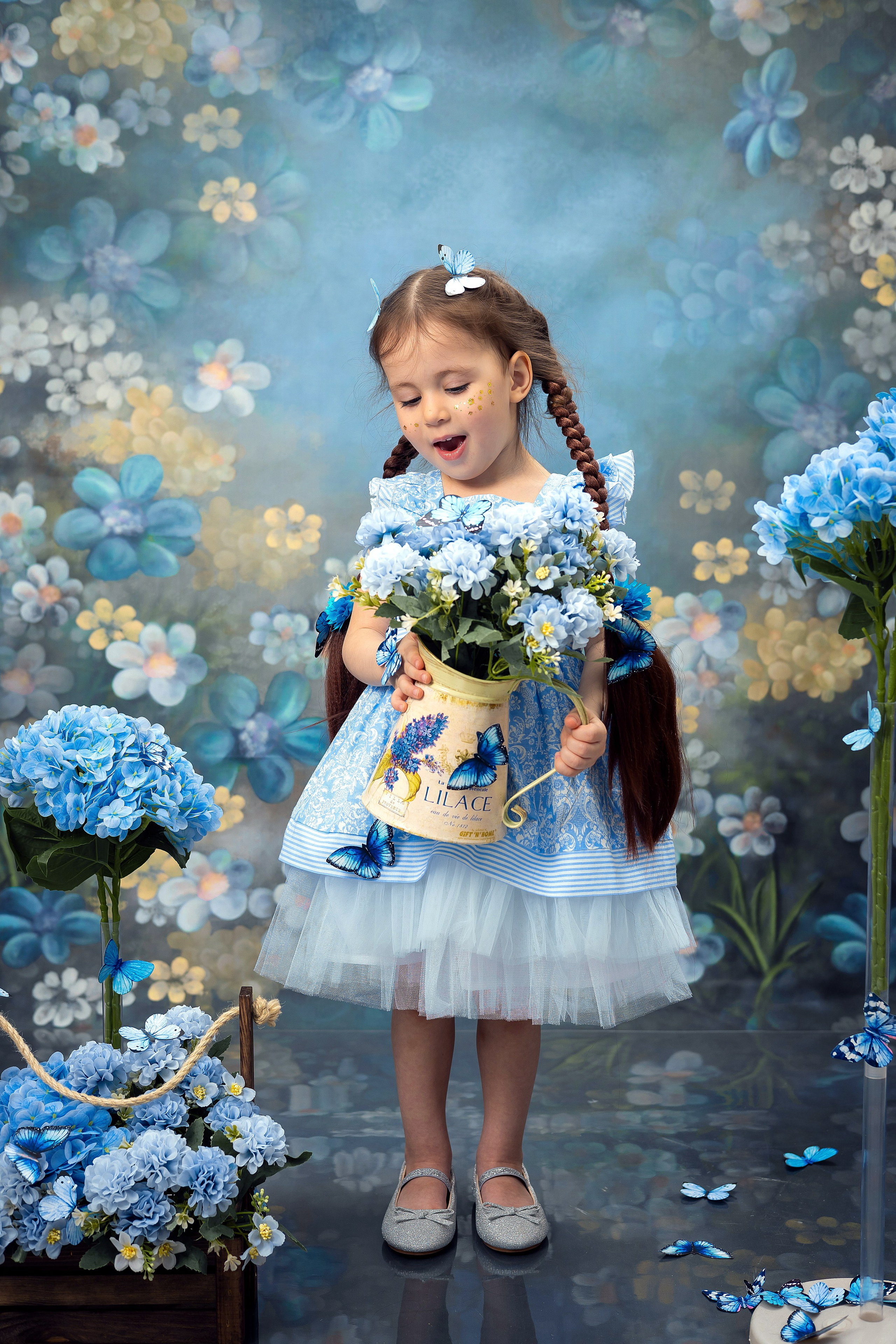 красивая фотосессия в студии