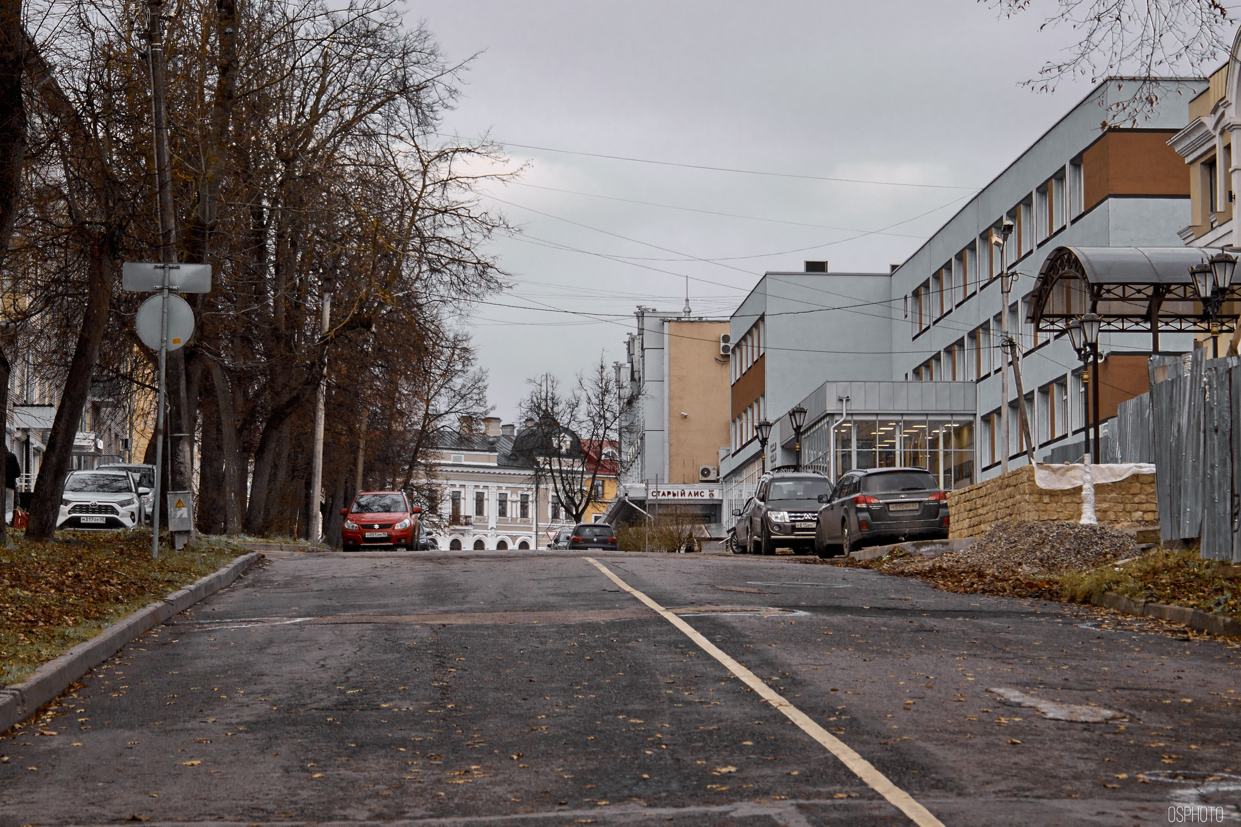 Псков. Ноябрь. Фотографъ Сергѣевъ. Поймать мгновеніе