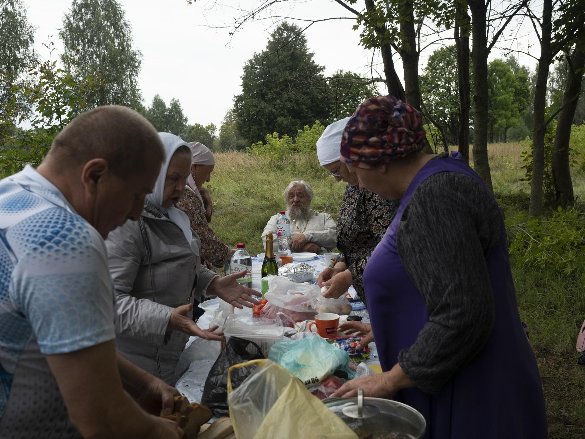 August 28, 2021, Former residents of the village Svyatsk.
