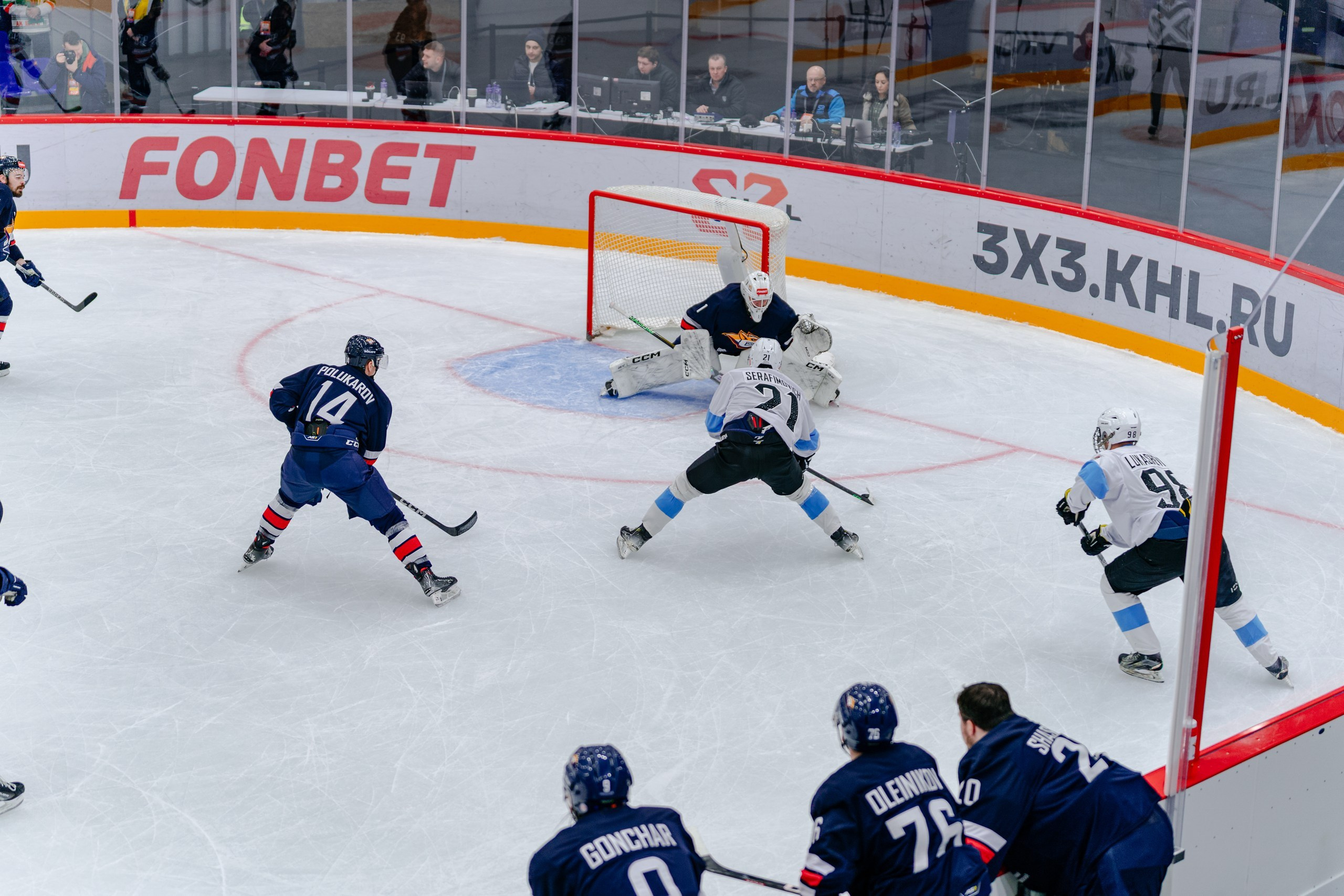 Чемпионат КХЛ 3×3. 16-й тур / Суперигра. Репортажный фотограф в Москве Измалков Артем