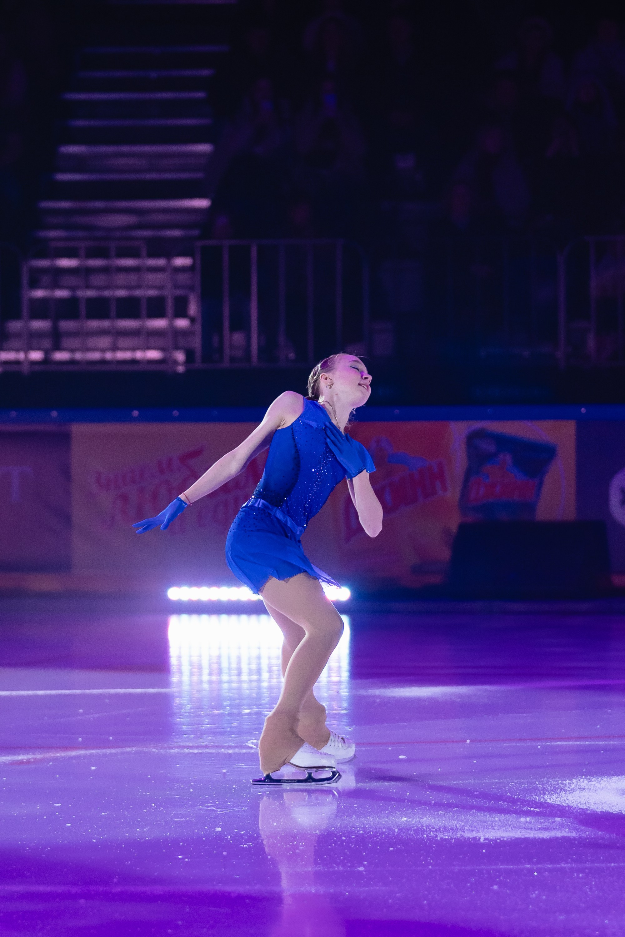 Шоу «Чемпионы на льду» в Новосибирске. Воробьева Ксения — Спортивный и танцевальный фотограф Новосибирск