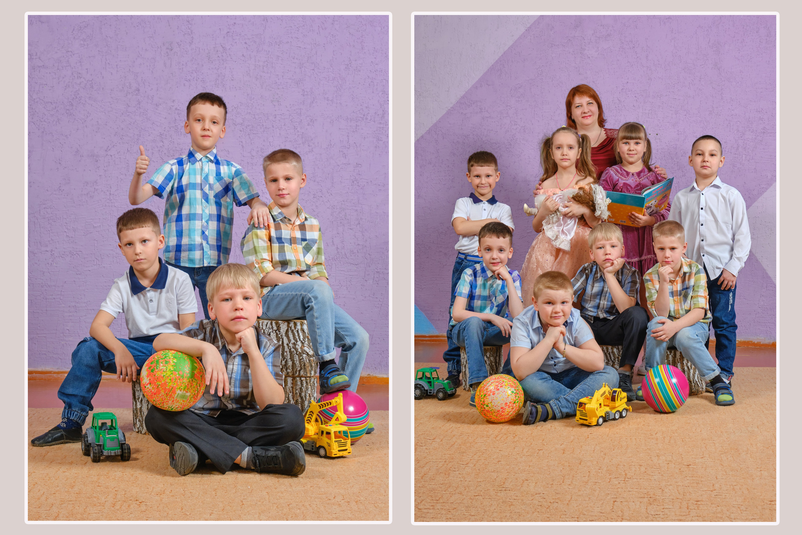 Фотоальбом на выпускной в детском саду