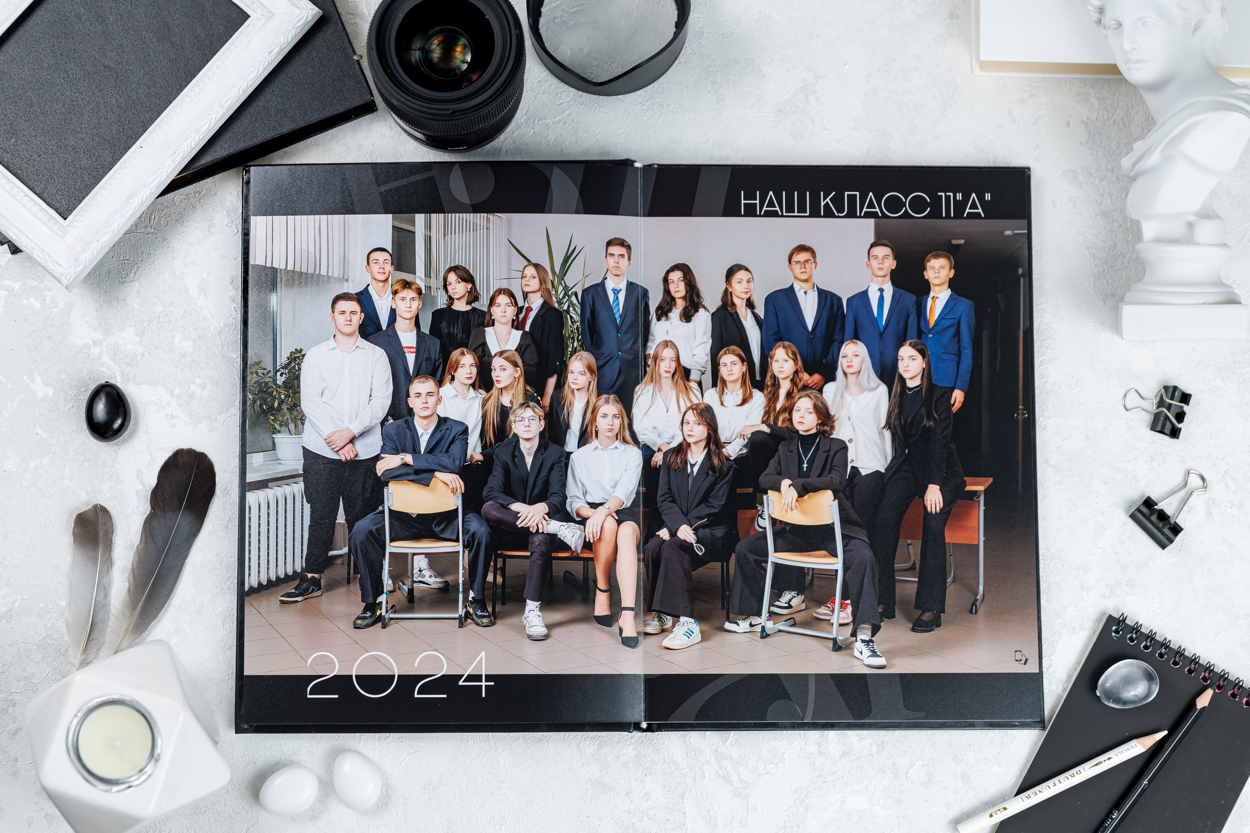 Альбомы общей вёрстки (одинаковые) 9, 11 класс. Семейный и детский фотограф Комина Елена, Власиха, Одинцово