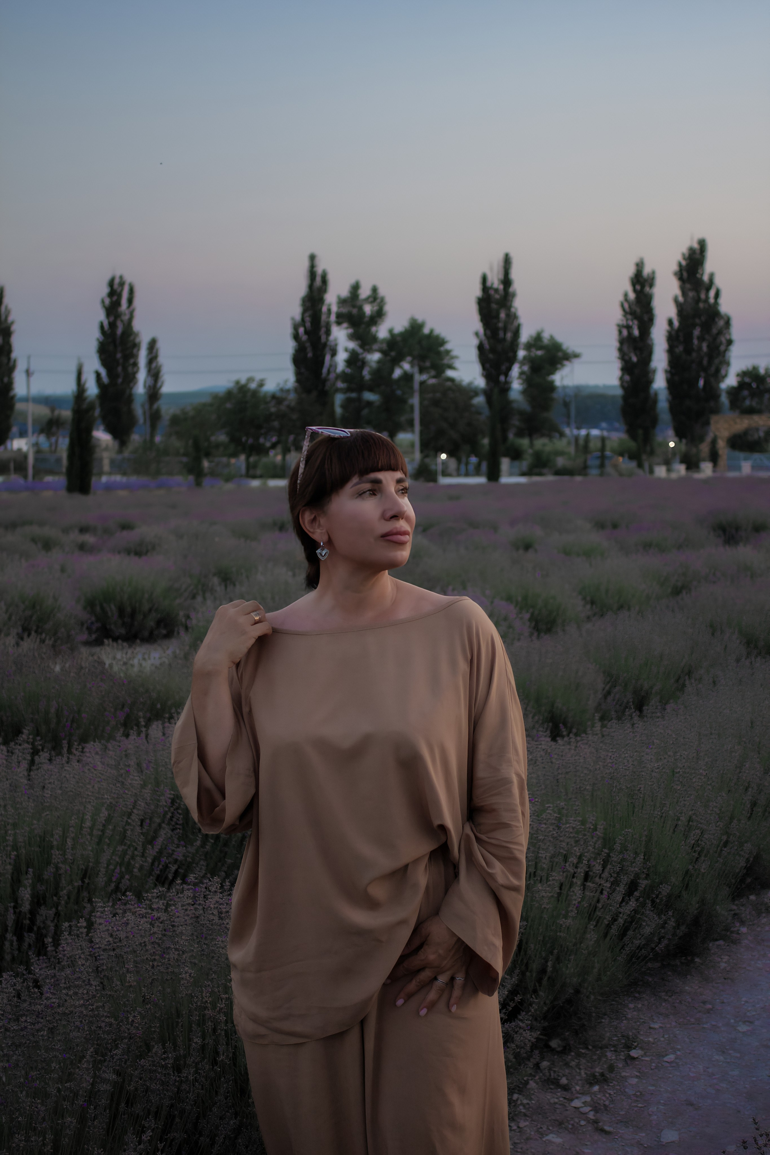 Прогулка по лавандовом у полю 🪻. Женский портрет и немного больше в Санкт-Петербурге