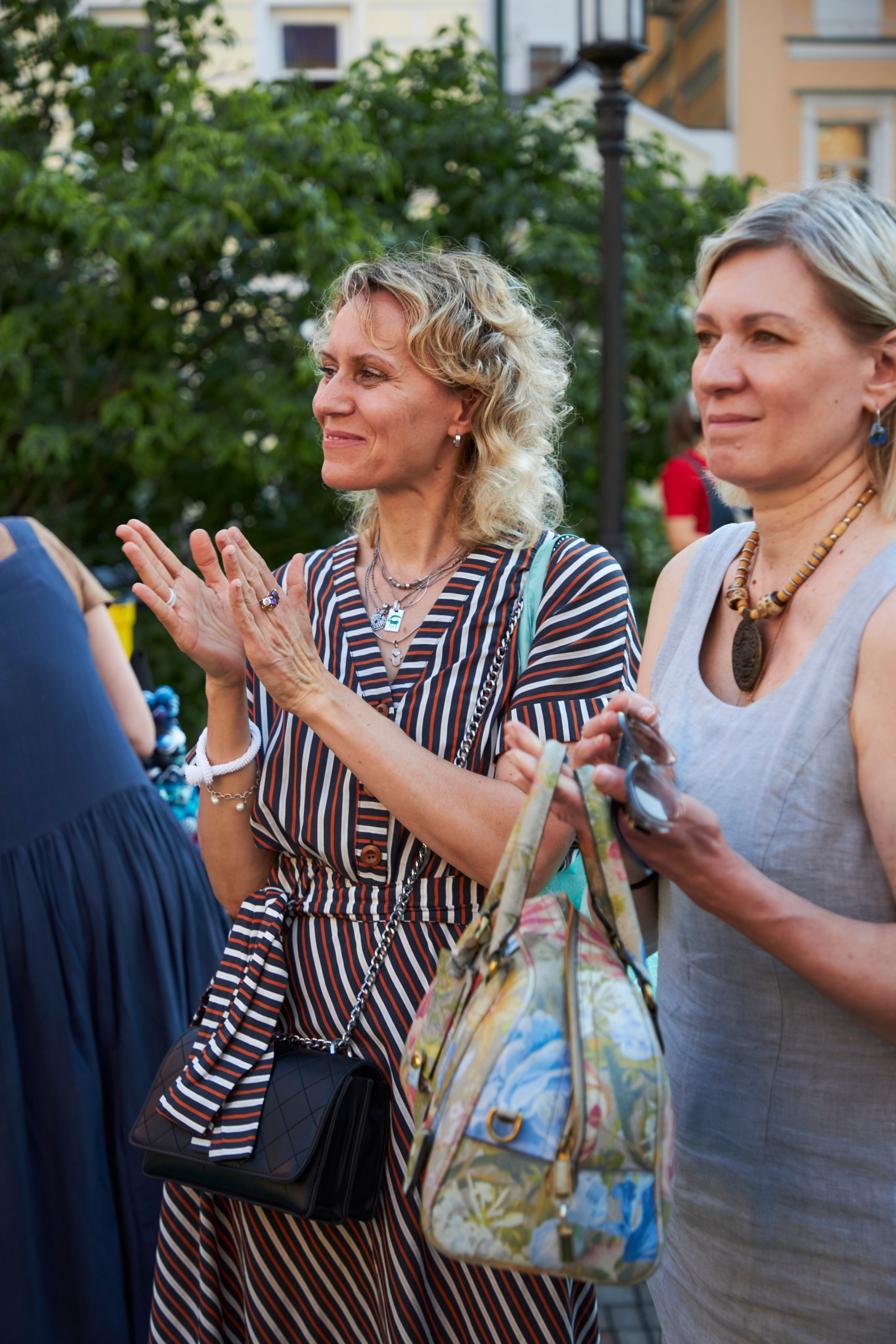 Репортажная съёмка с показа мод сообщества «Мода без пафоса» в Москве. Анна Потявина. Фотограф Москва