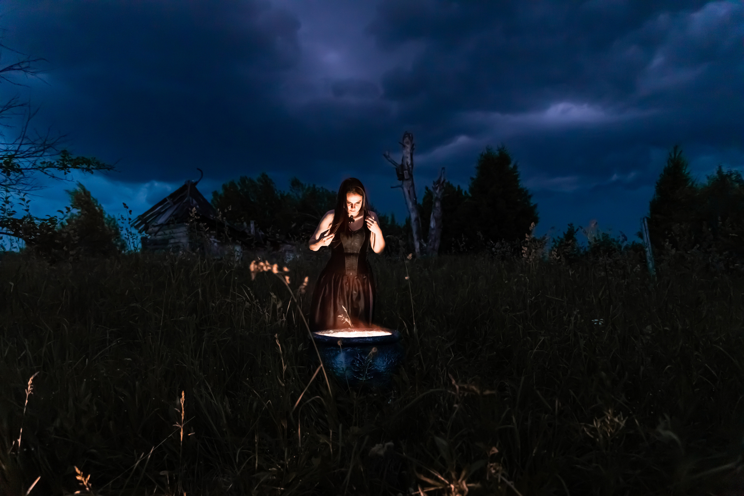 История одной ведьмы. Фотограф в Кемерово Анна Оськина