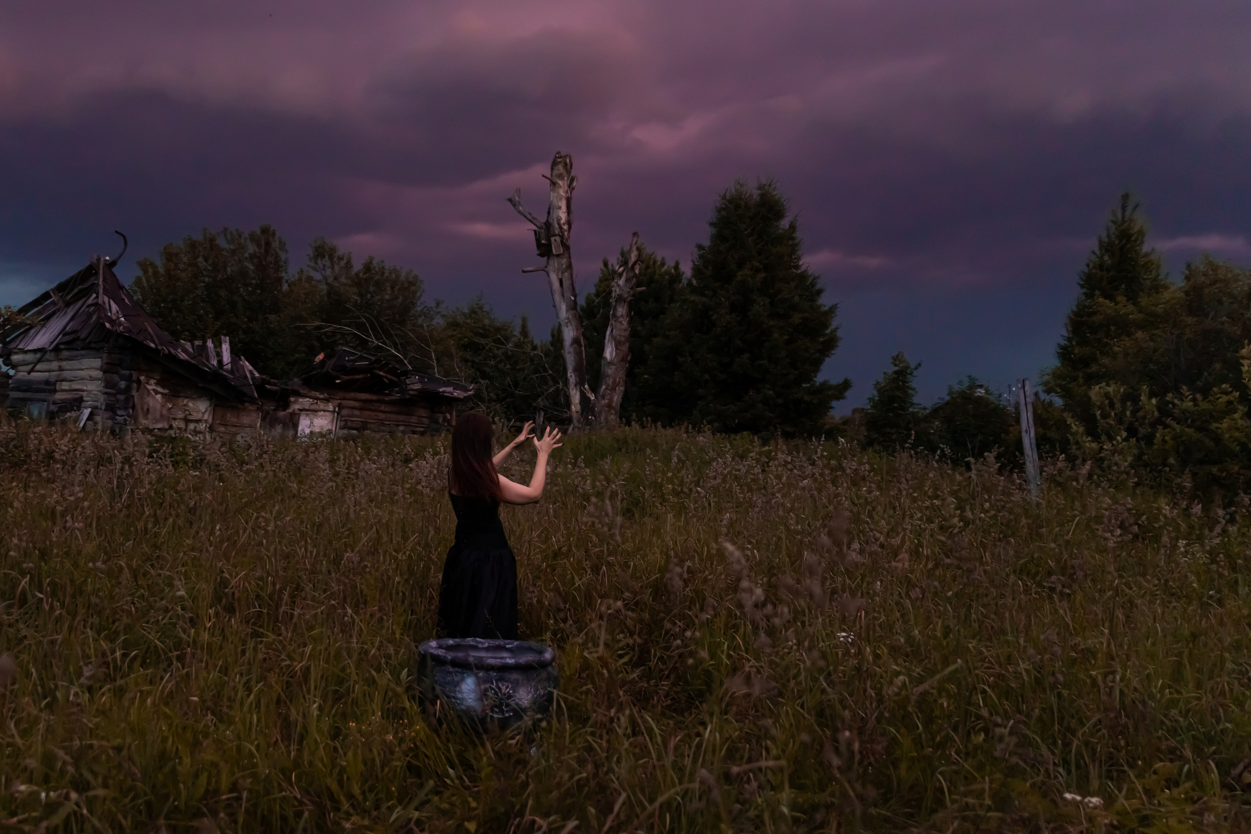 История одной ведьмы. Фотограф в Кемерово Анна Оськина