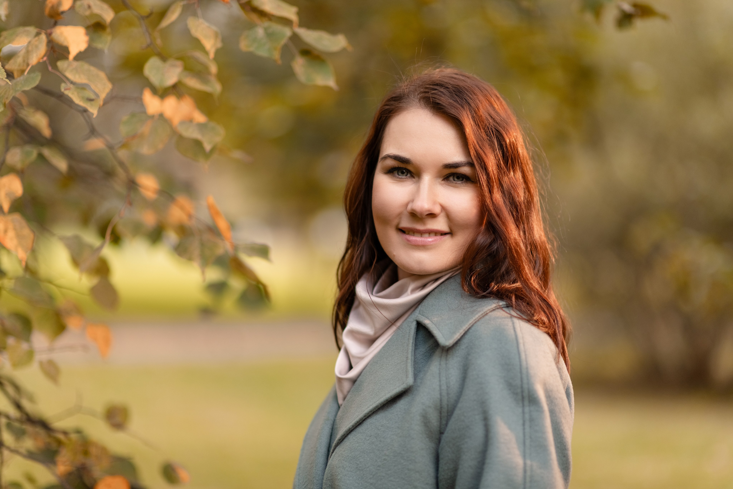 Осенняя Фотосессия в Таврическом саду для Алины. Свадебный и семейный фотограф в Санкт-Петербурге Олеся Еремеева