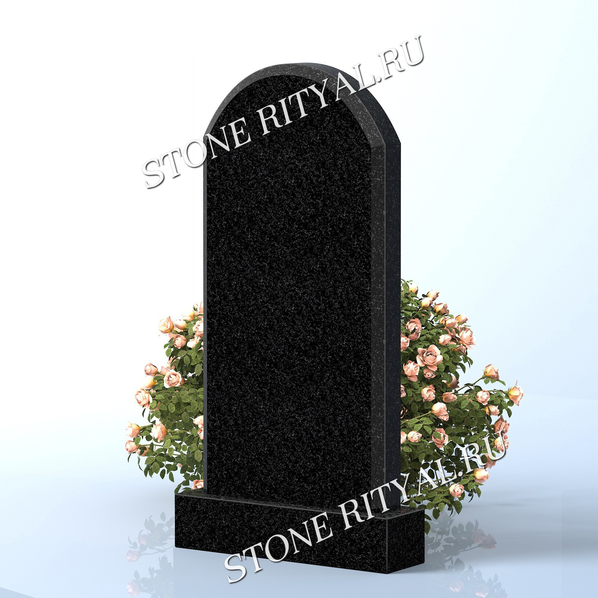 Вертикальные памятники прямые. Изготовление и установка памятников в Москве и МО