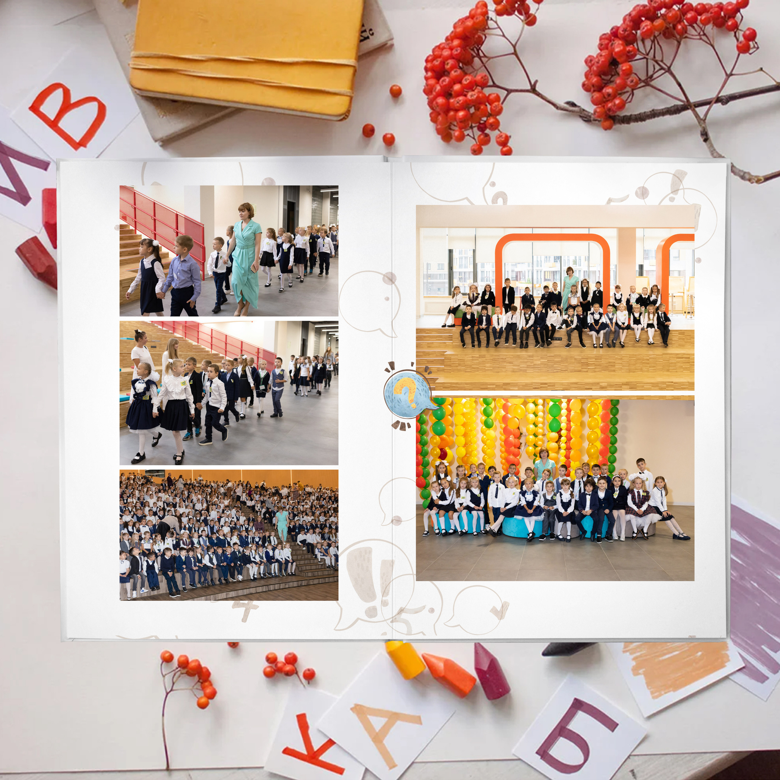 Дизайн «Лисички». Выпускные альбомы для детского сада и школы