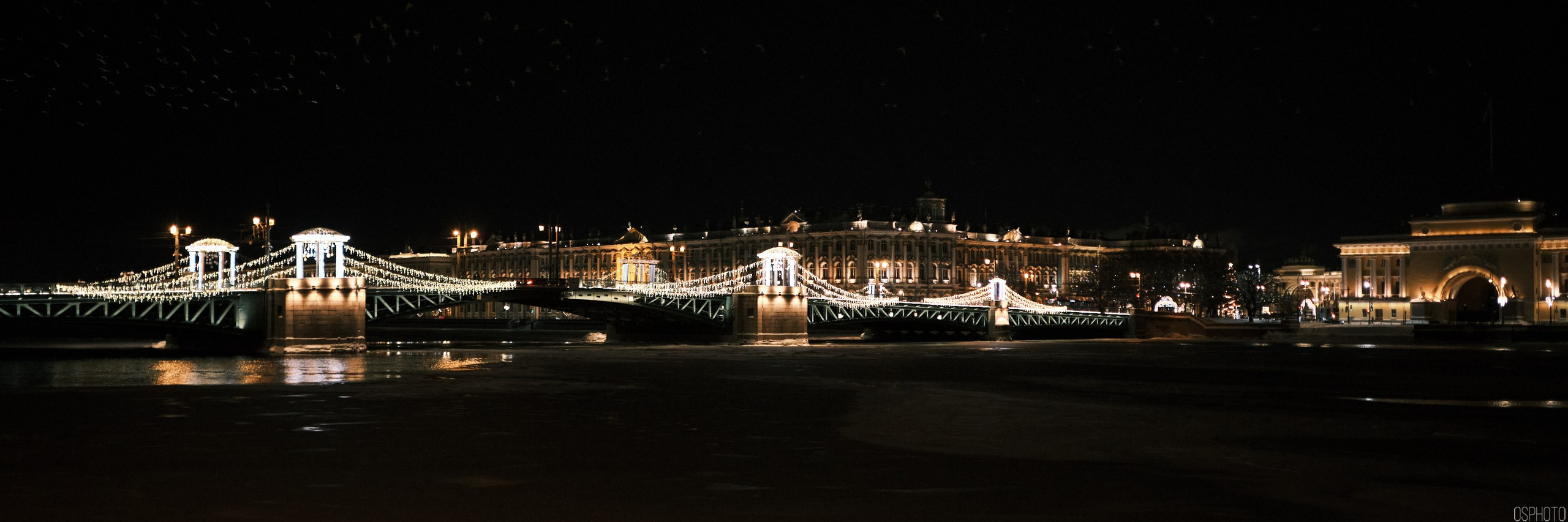 Снег и туман в Санкт-Петербурге. Фотографъ Сергѣевъ. Поймать мгновеніе