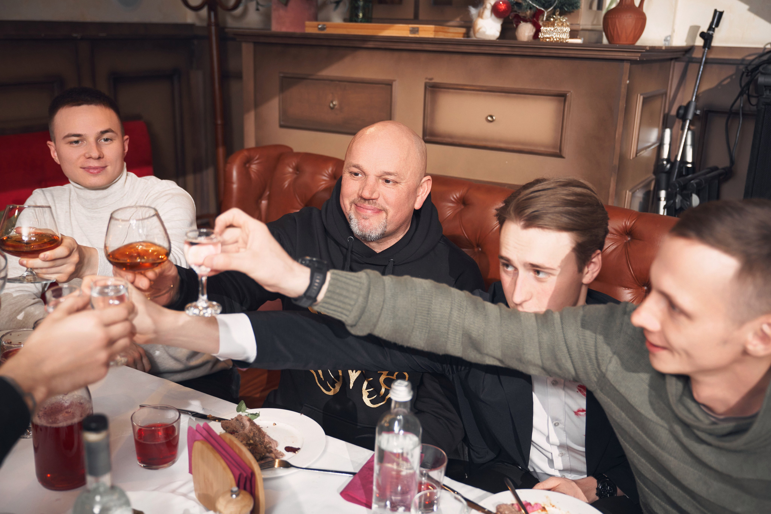 Новогодний корпоратив сети фитнесс клубов «Анатомия» — фотограф Опарин