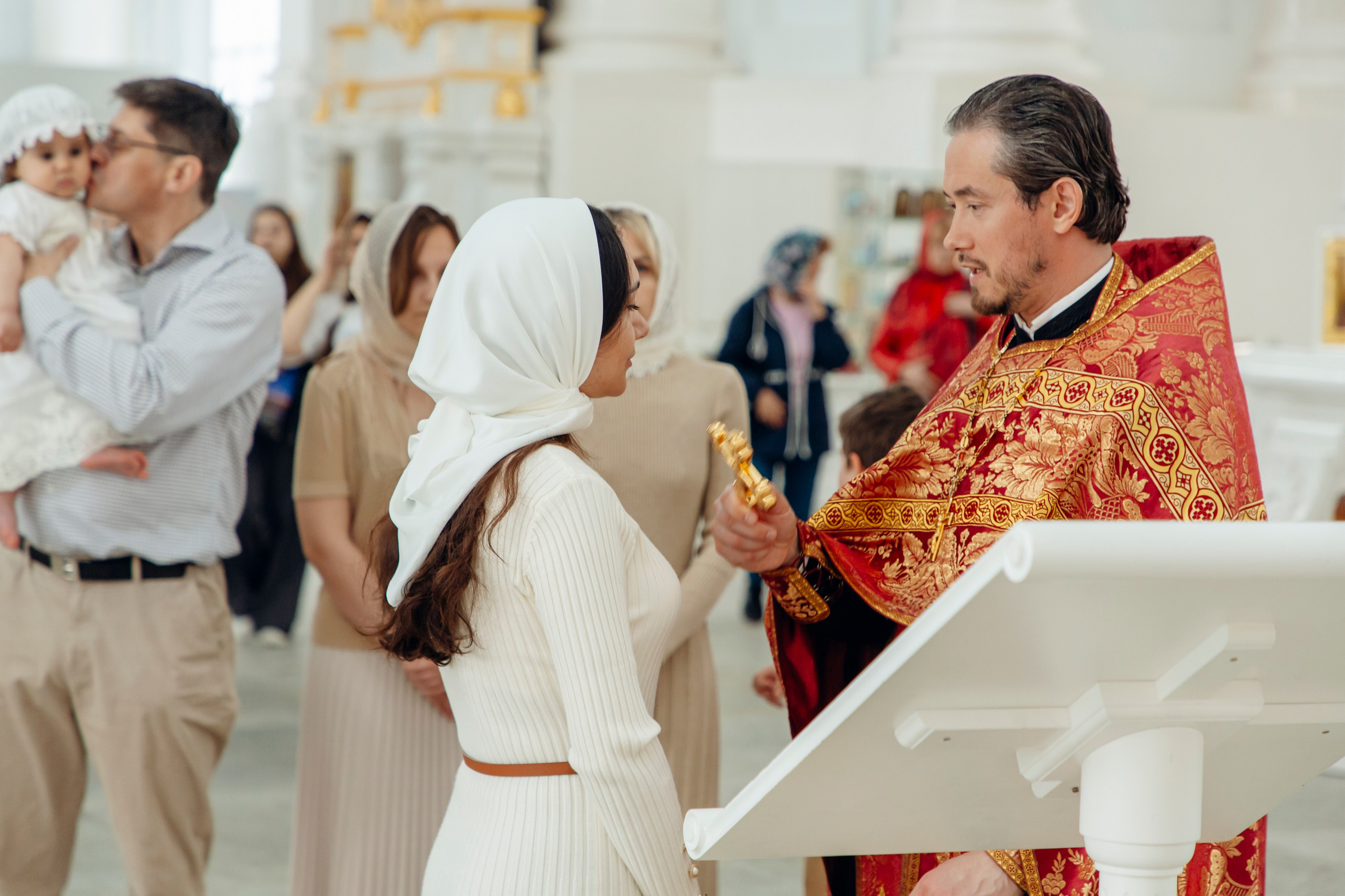 Смольный собор. Фотограф на крещение в Санкт Петербурге