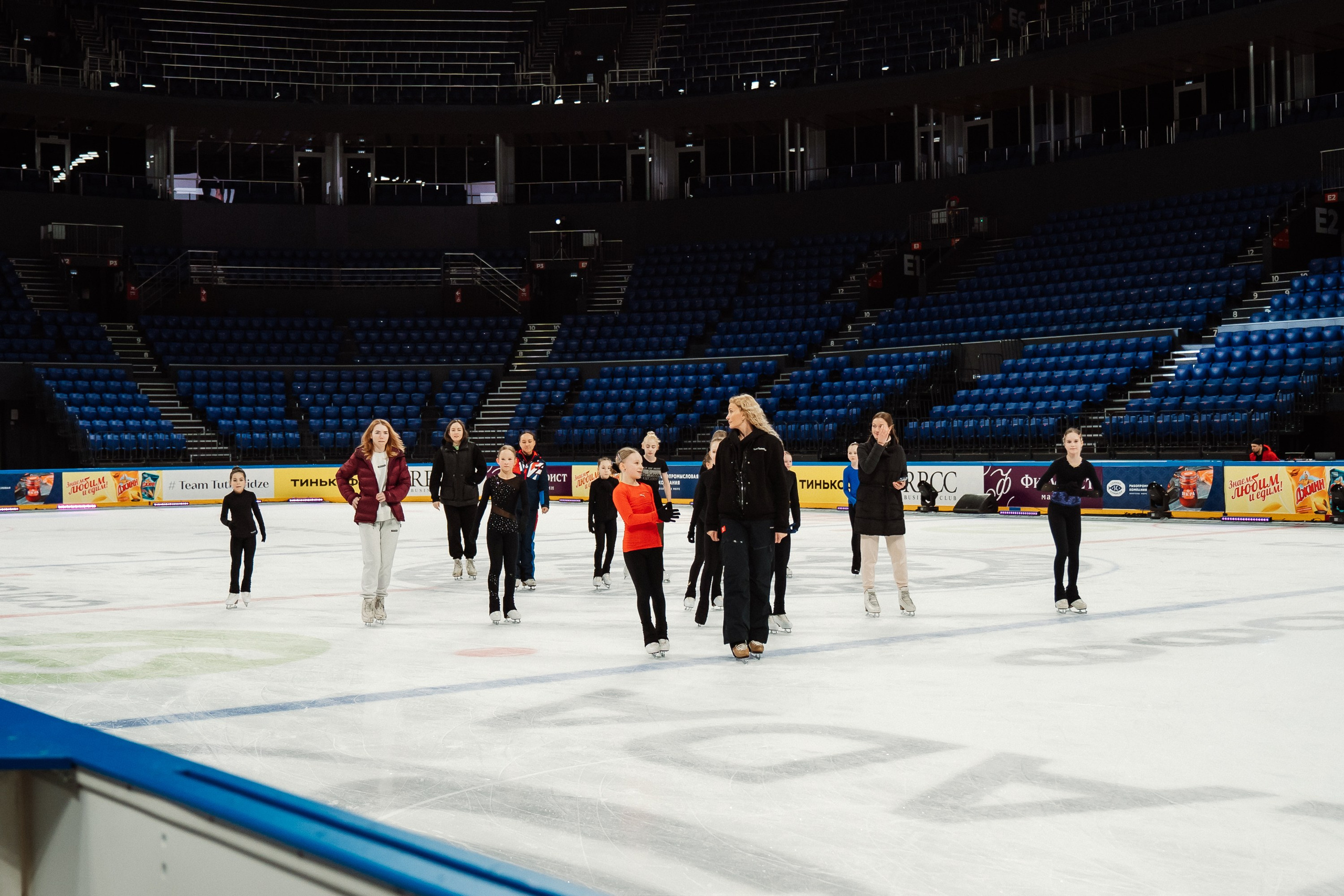 Мастер-класс Этери Тутберидзе в Новосибирске. Воробьева Ксения — Спортивный и танцевальный фотограф Новосибирск