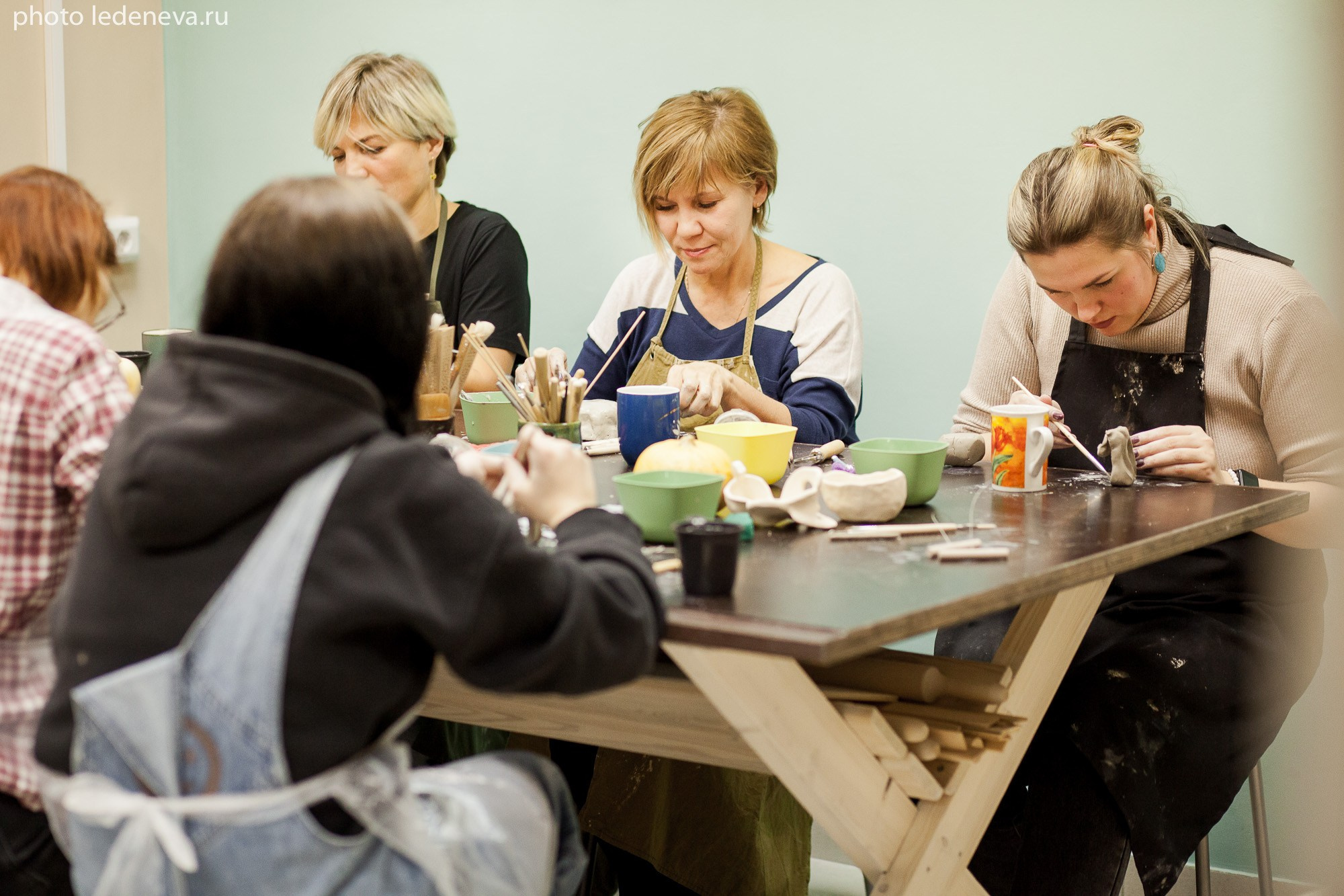 Арт класс Я-ГЛИНА. Анна Леденева Фотограф