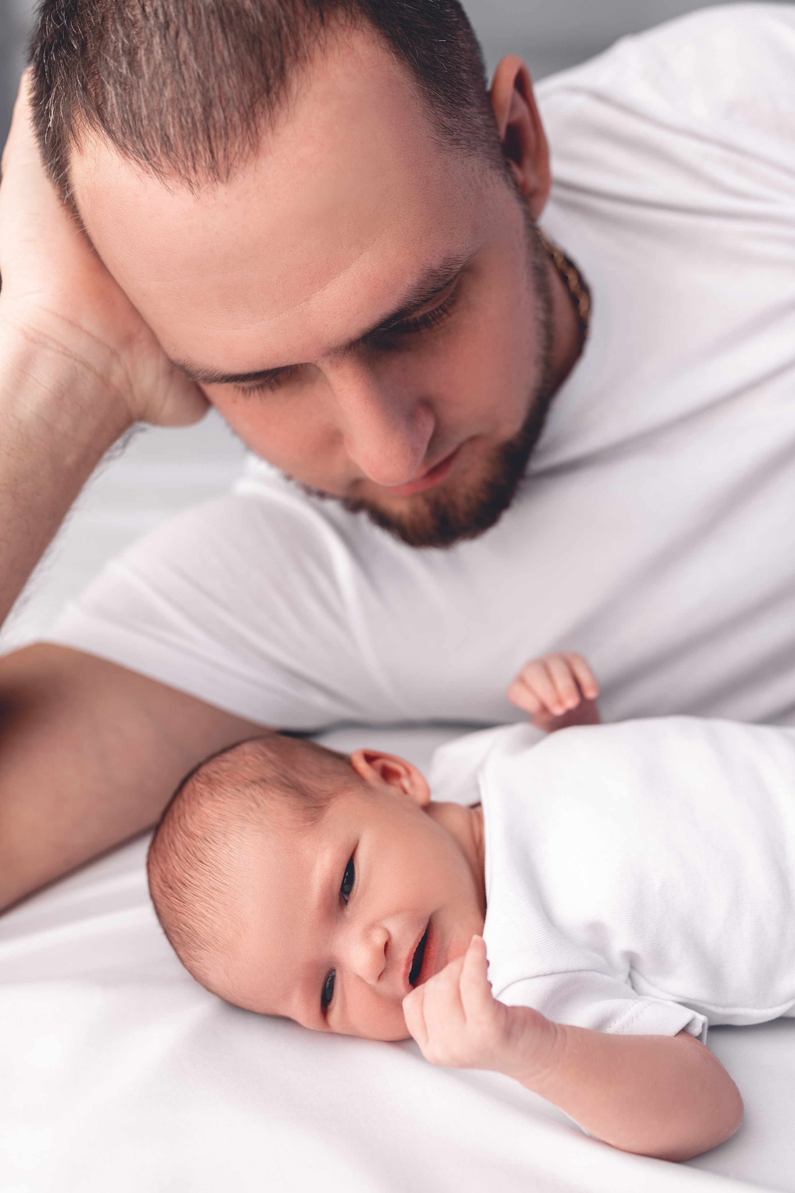 Фотосессия новорожденных в натуральном стиле (natural simple). Фотограф новорожденных в г. Барнаул Ренпенинг Катерина