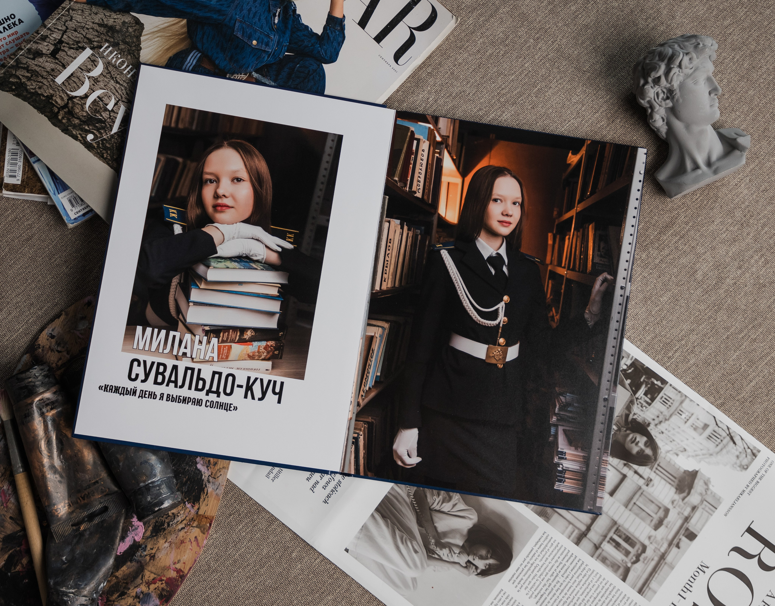 Старшая школа. Переплёт твоё издание | Выпускные альбомы Крым