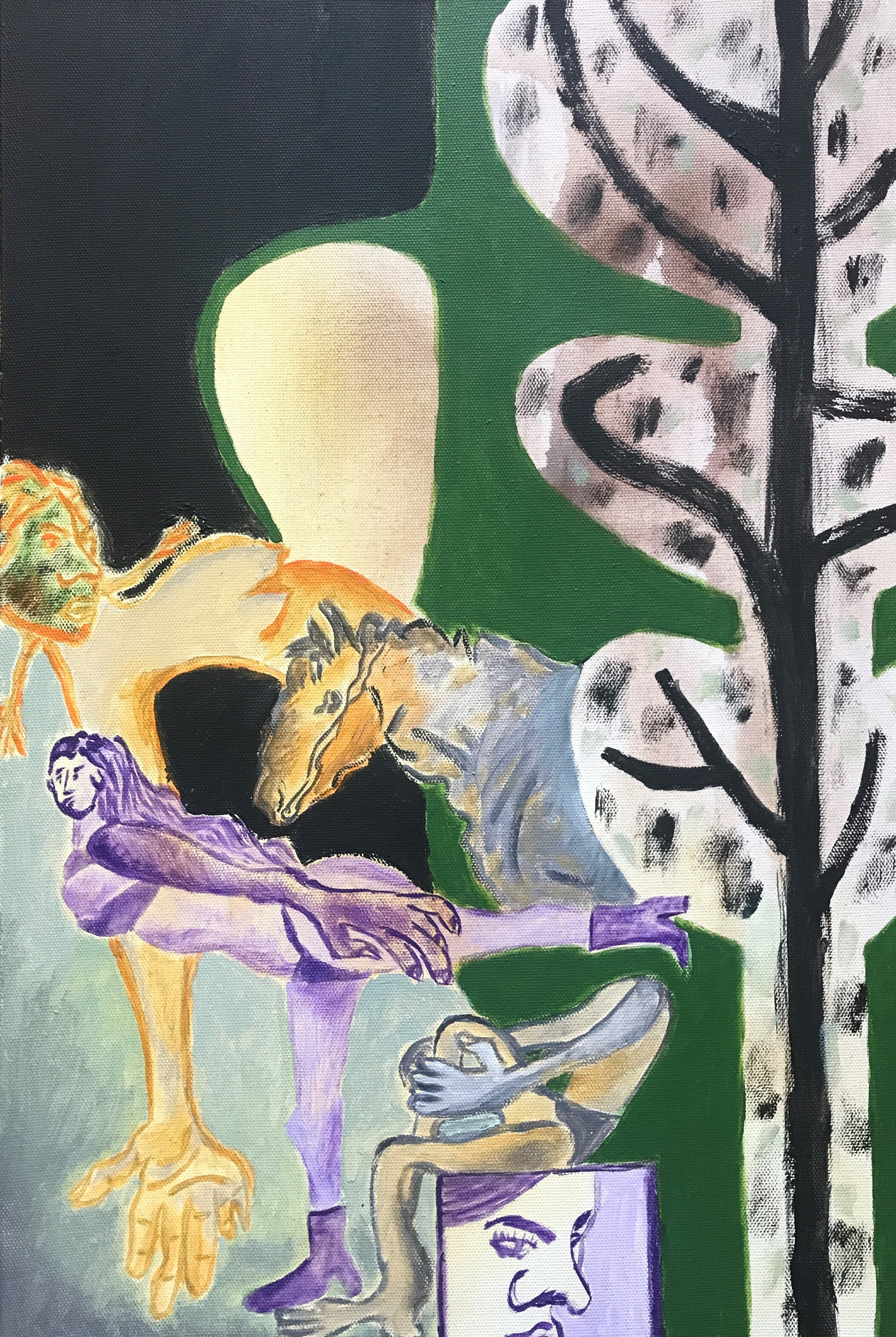 Не думай про…. Artist Oleg Semenovykh