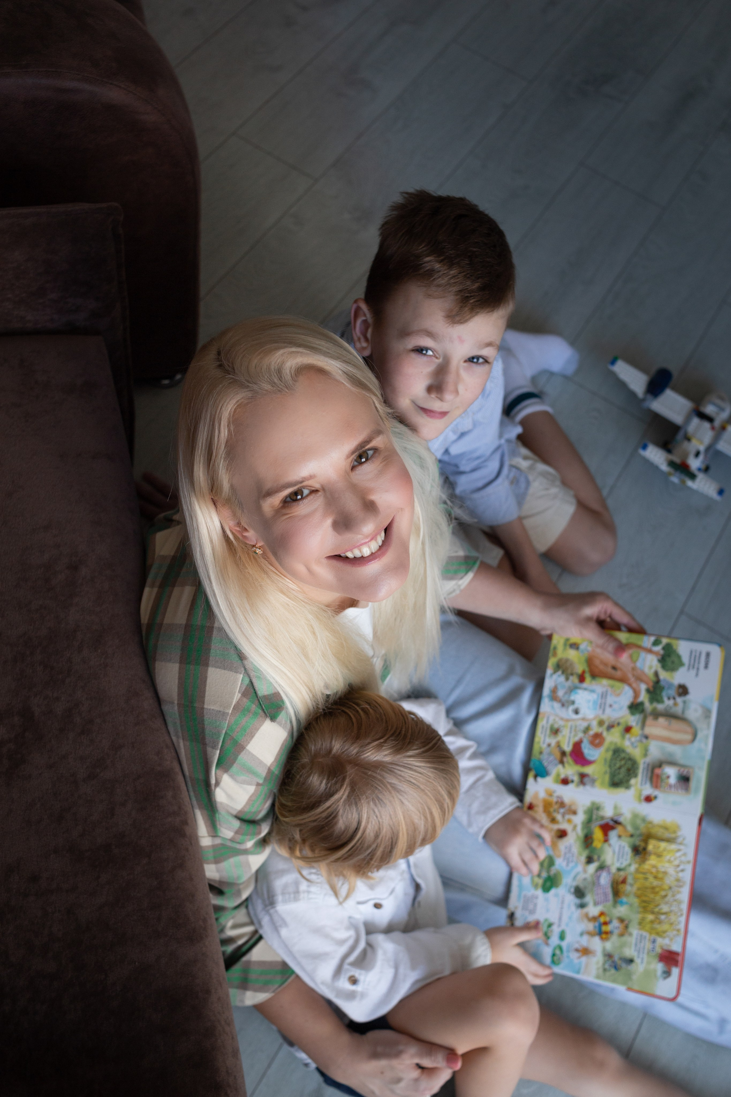 Домашняя семейная фотосессия, Минск