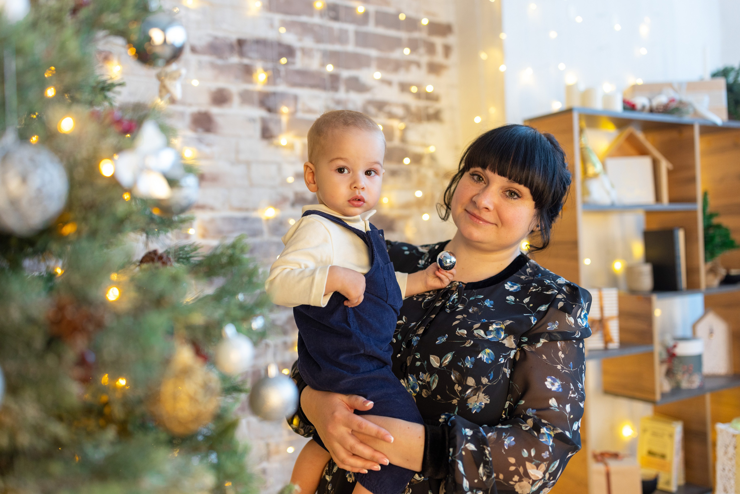 Новогодняя съемка в студии Екатерина. Фотограф — Евгений Свистков