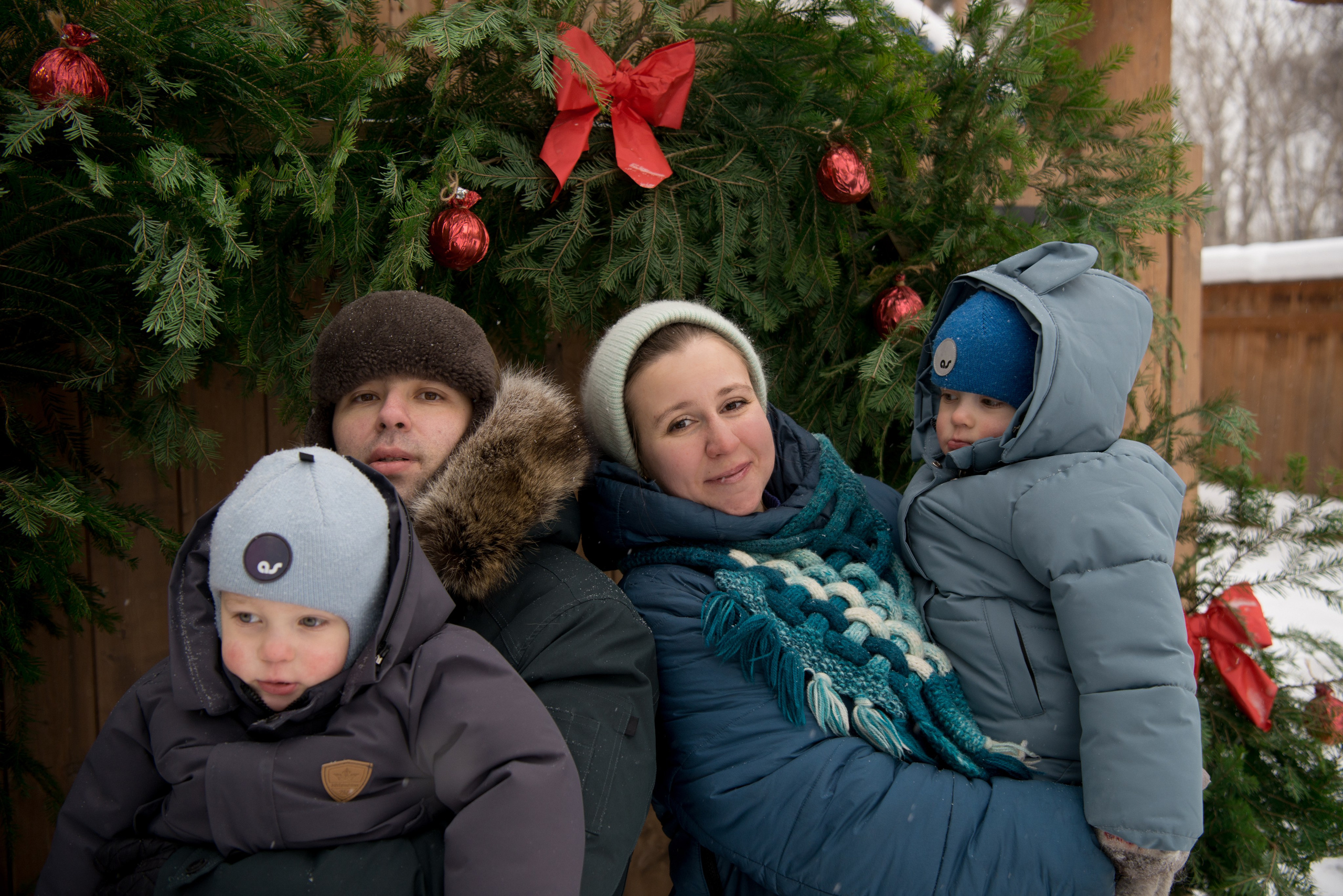 Зимняя прогулка. Семейный и детский фотограф в Екатеринбурге Наталия Акимова