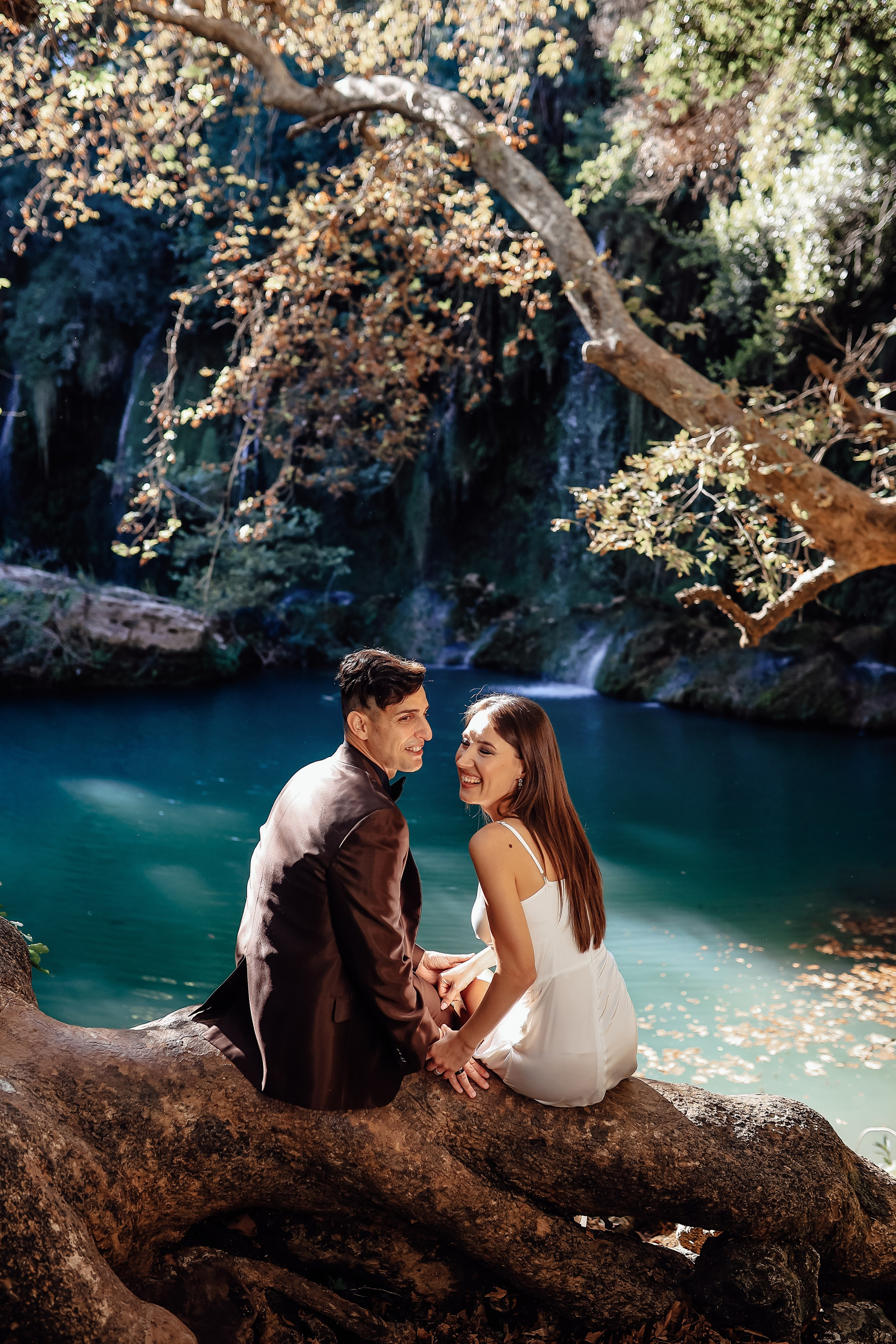 Photoshooting at Kurshunlu waterfall