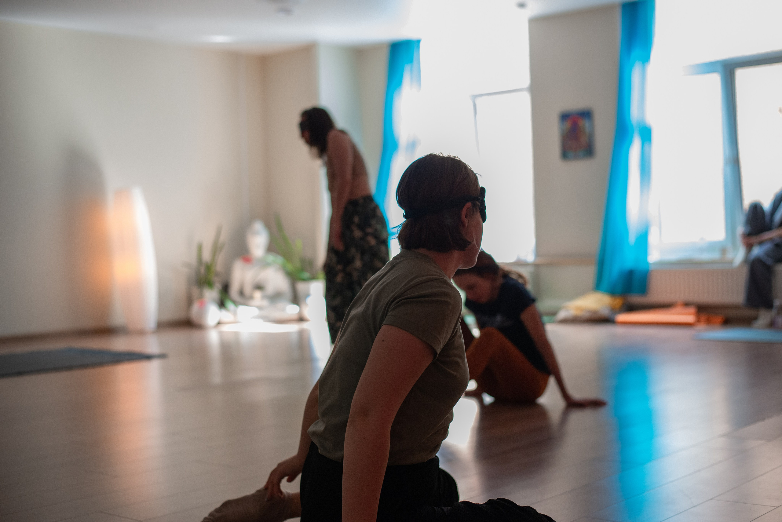 Фоторепортаж тренинга телесной терапии. Фотограф • Фототерапевт г. Москва