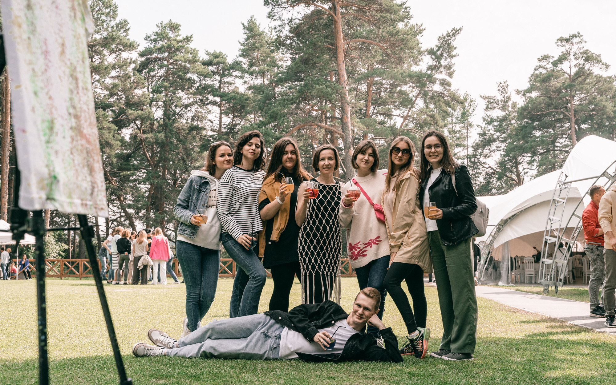 Репортажная съемка, дружный корпоратив. Марина Маслак портретный, репортажный и семейный фотограф в Москве