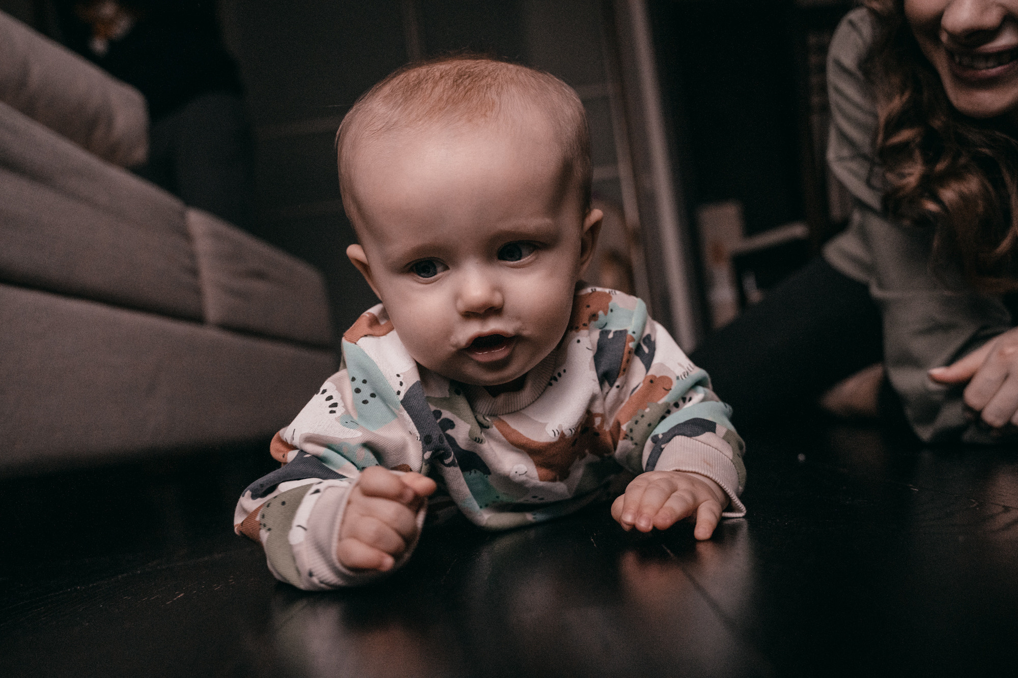 Домашняя семейная съемка, Леонид, Настя и Денис. Марина Маслак портретный, репортажный и семейный фотограф в Москве