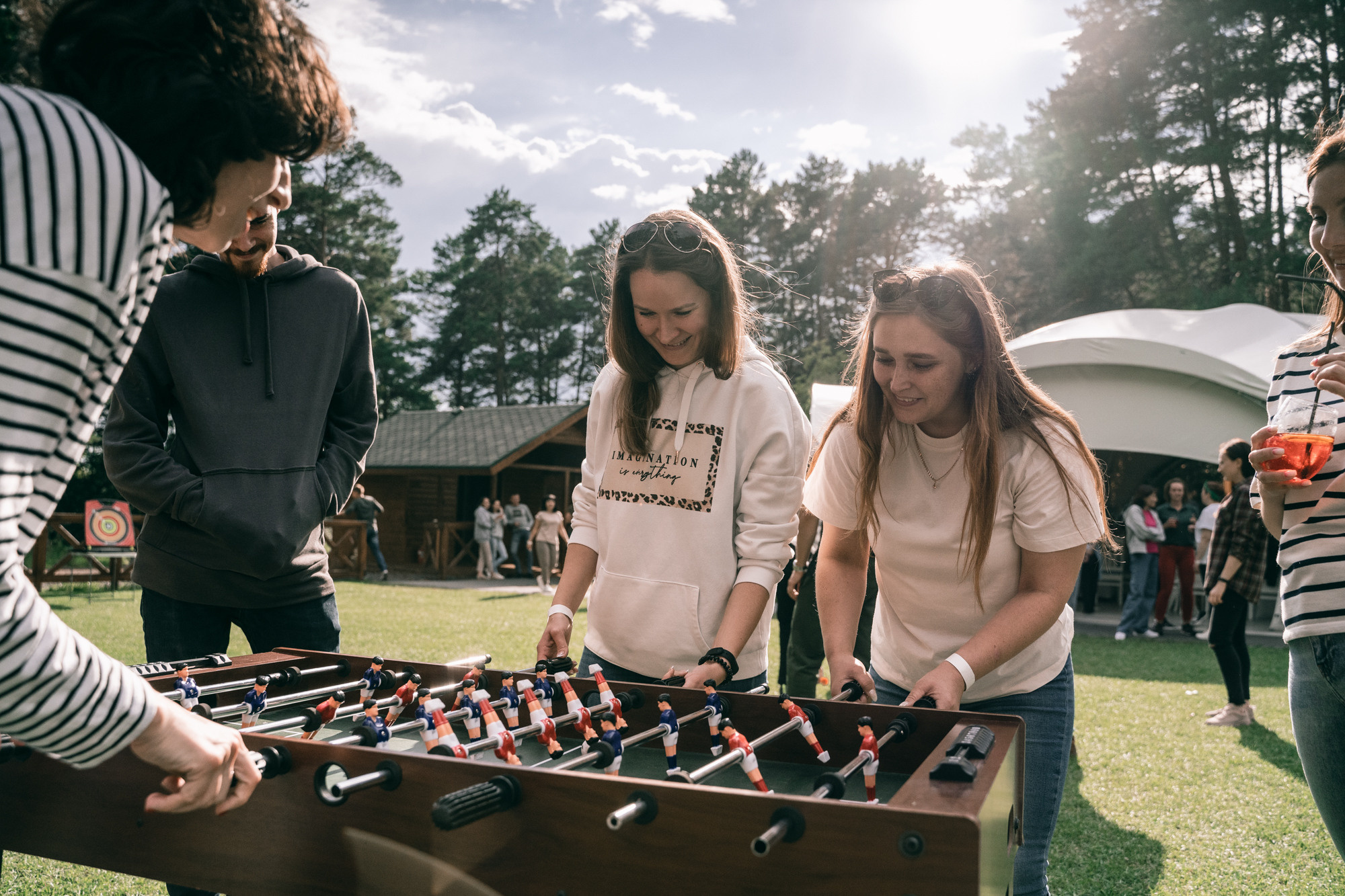 Репортажная съемка, дружный корпоратив. Марина Маслак портретный, репортажный и семейный фотограф в Москве