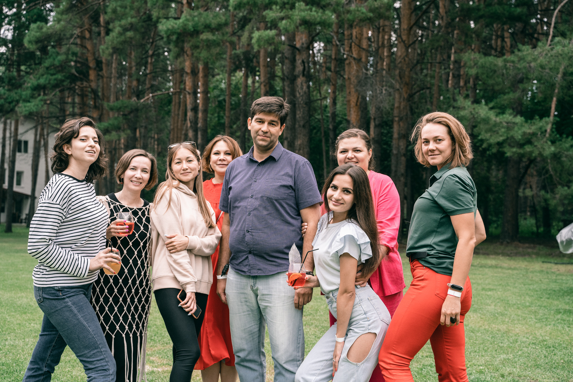 Репортажная съемка, дружный корпоратив. Марина Маслак портретный, репортажный и семейный фотограф в Москве