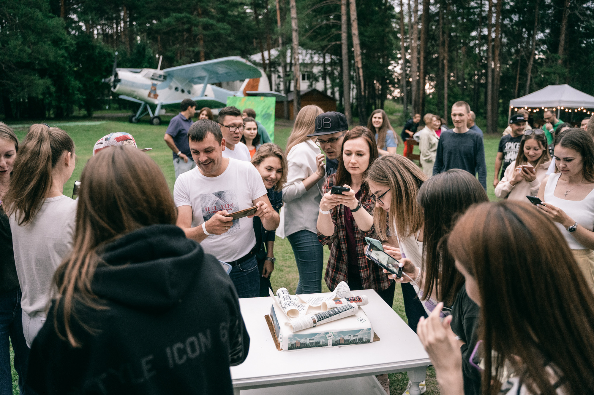 Репортажная съемка, дружный корпоратив. Марина Маслак портретный, репортажный и семейный фотограф в Москве