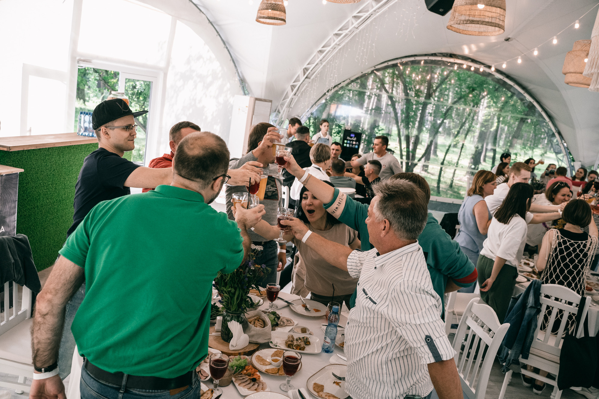 Репортажная съемка, дружный корпоратив. Марина Маслак портретный, репортажный и семейный фотограф в Москве