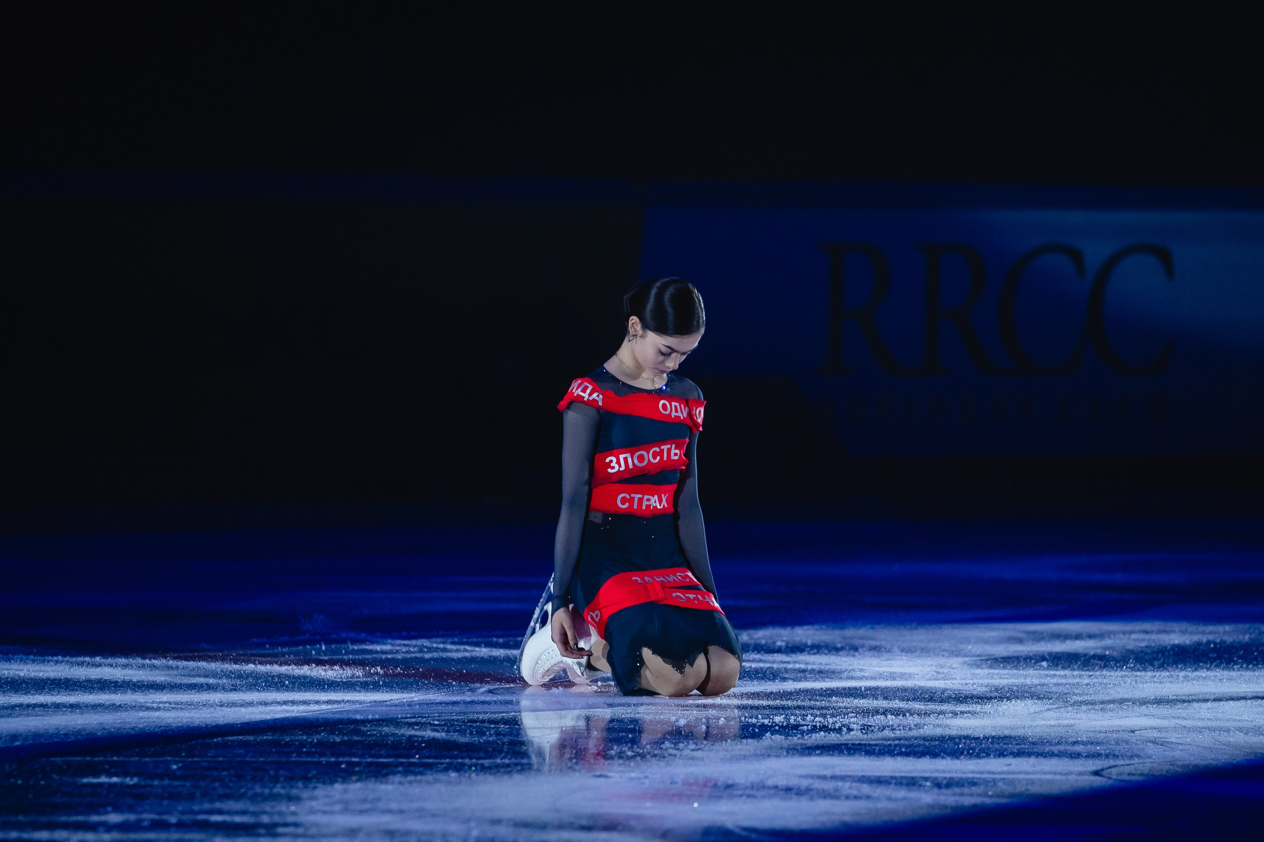Шоу «Чемпионы на льду» в Новосибирске. Воробьева Ксения — Спортивный и танцевальный фотограф Новосибирск