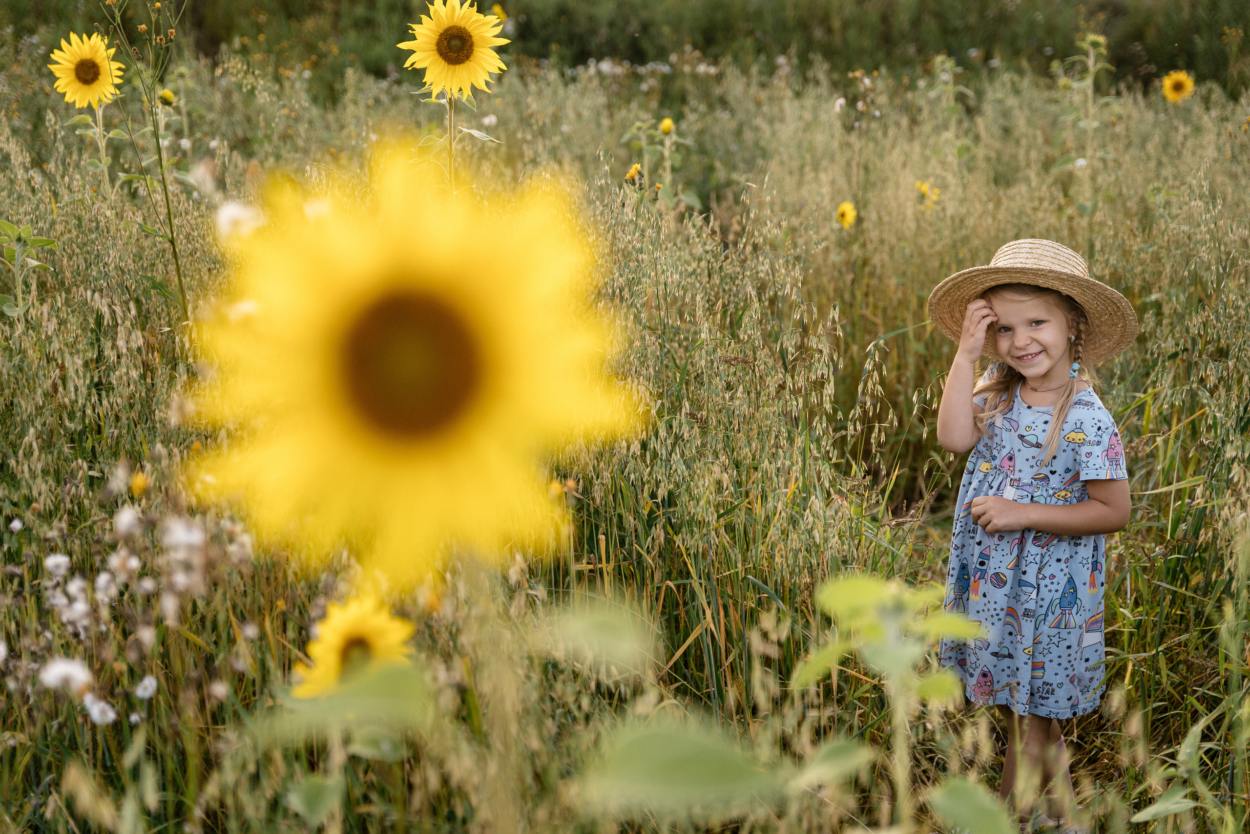 Поле, на котором детей больше, чем подсолнухов. Фотограф Томск, Новосибирск Влад Свириденко