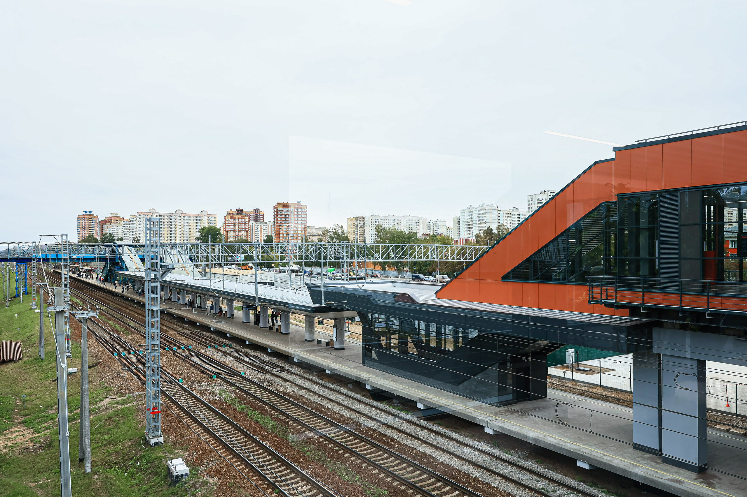 Президент запустил МЦД-4. Моя фотография