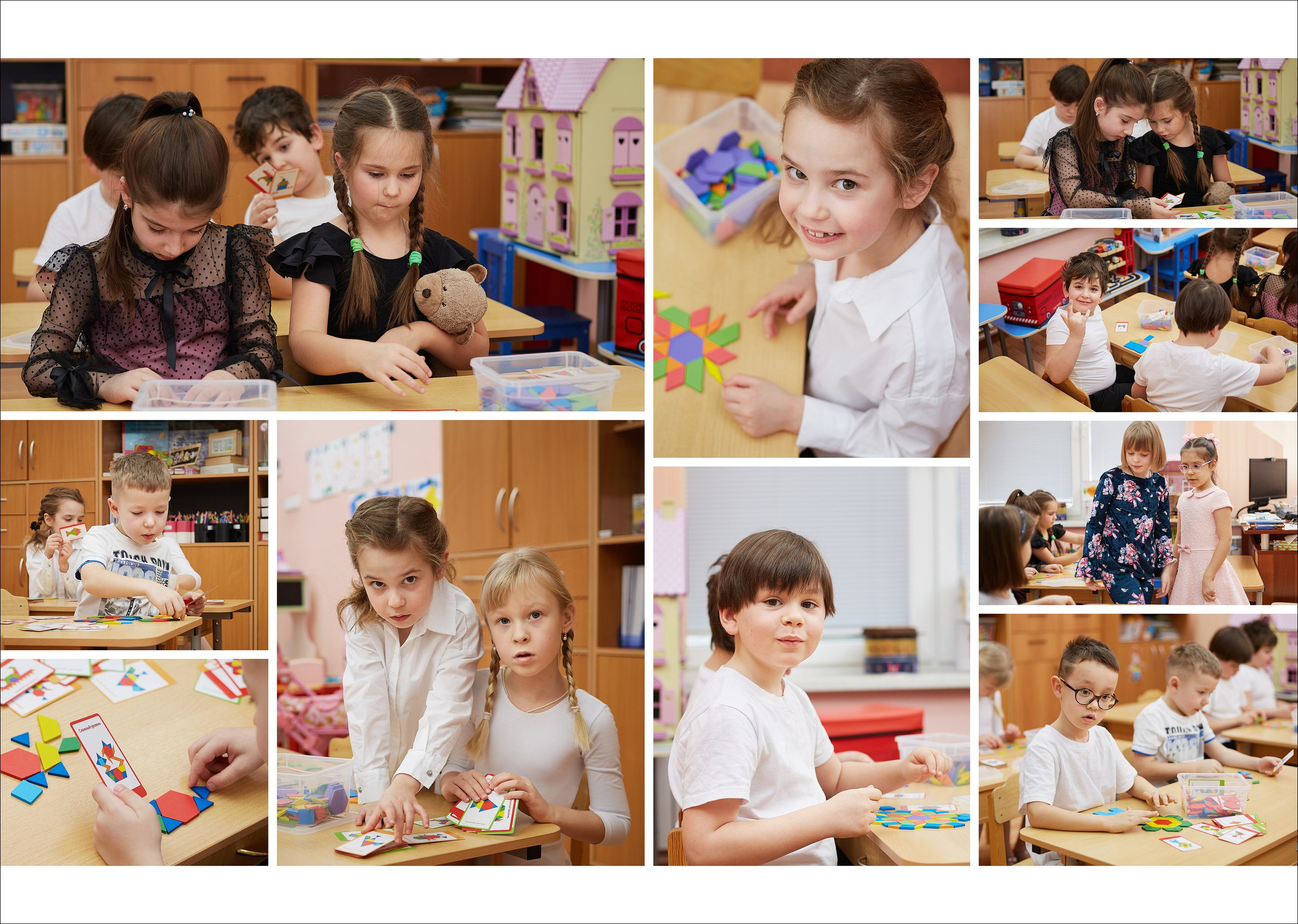 Выпускные альбомы для детского сада. Школьный фотограф Сергей Беликов