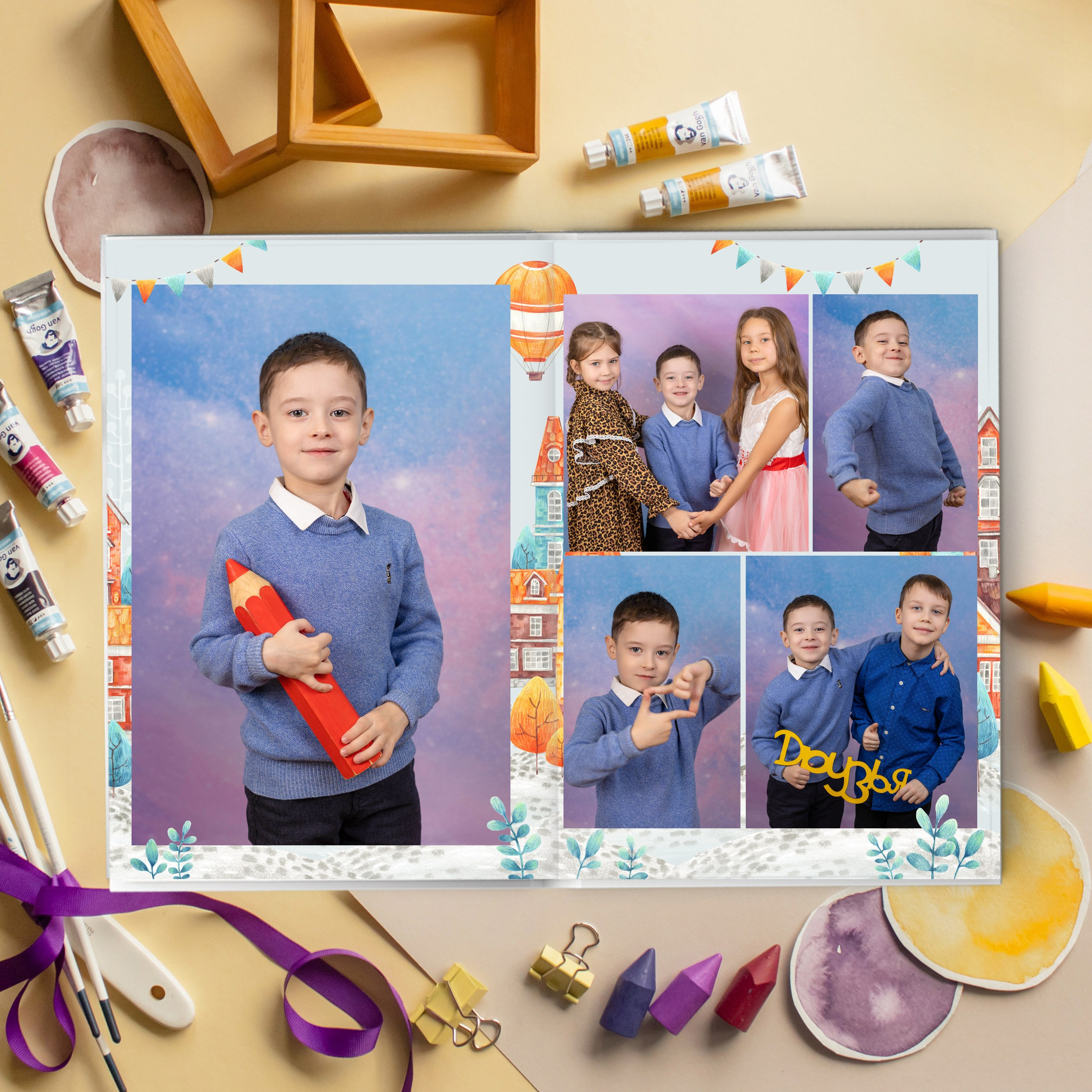 Выпускной альбом садик 8 Липецк