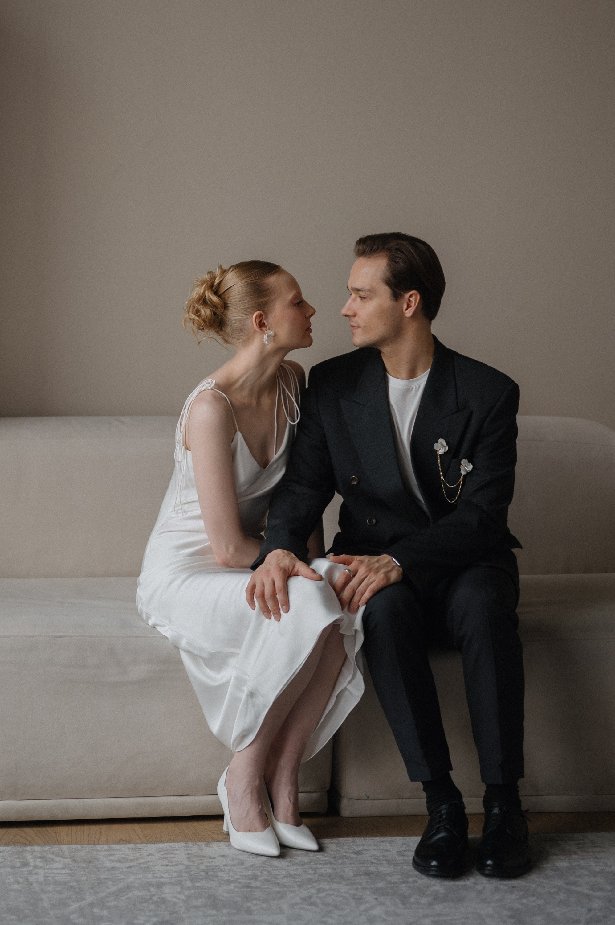 Свадебная фотосессия в студии. Анна Гончарова свадебный и репортажный фотограф в Москве