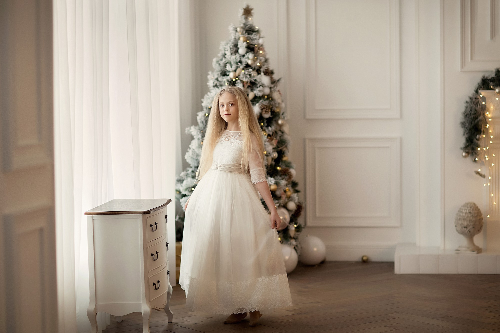 Классическая новогодняя фотосессия. Tatyana Nadezhdina Family photographer