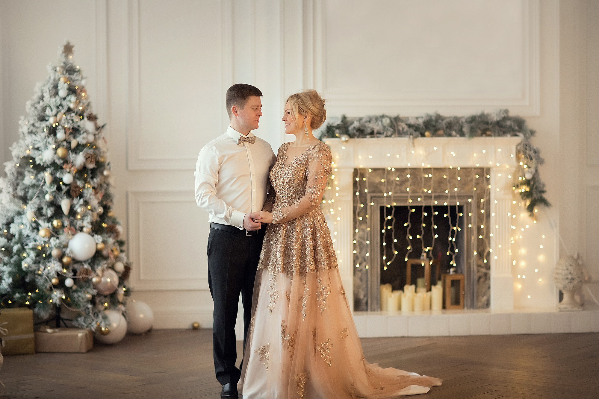 Классическая новогодняя фотосессия. Tatyana Nadezhdina Family photographer