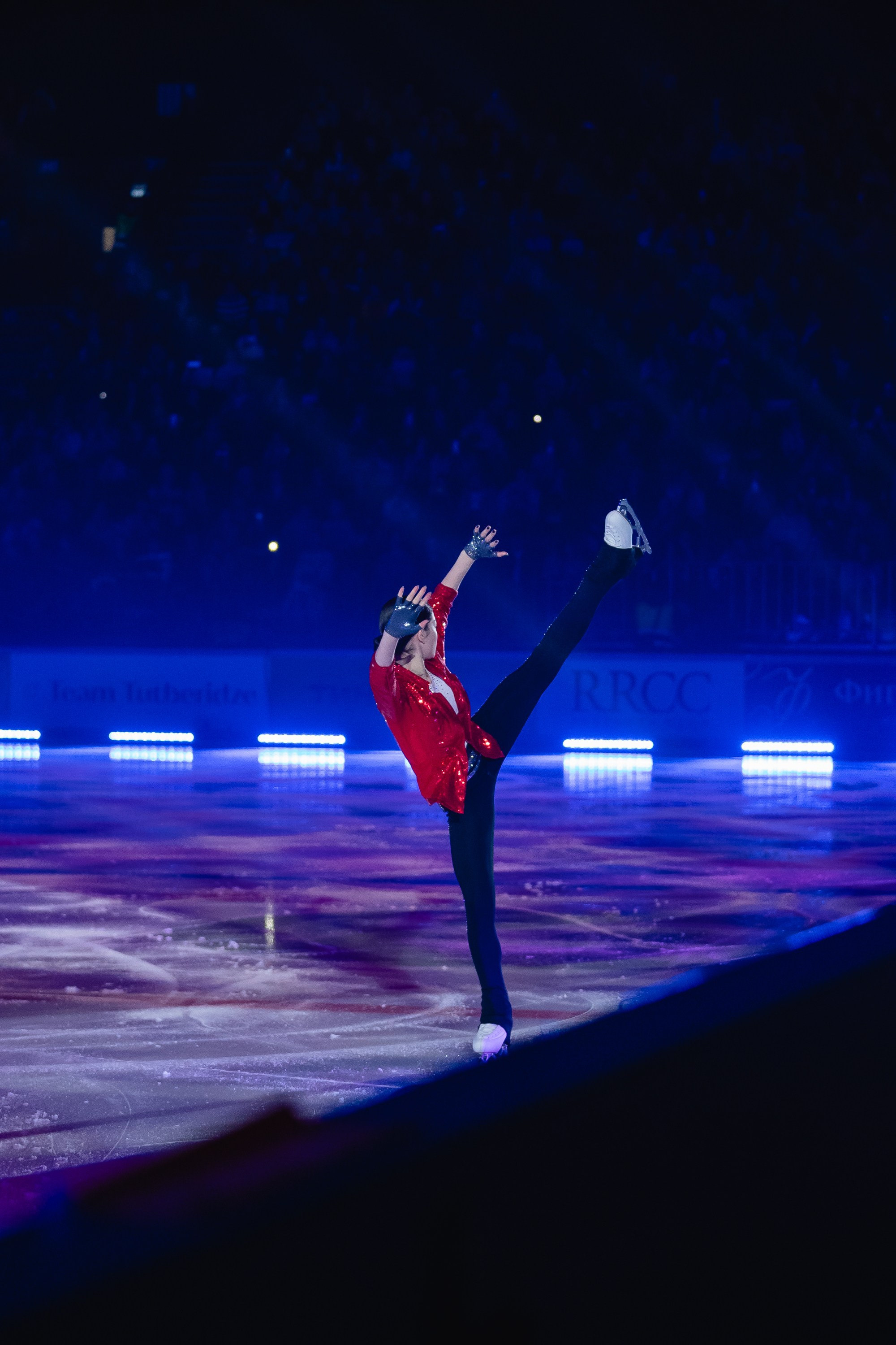 Шоу «Чемпионы на льду» в Новосибирске. Воробьева Ксения — Спортивный и танцевальный фотограф Новосибирск