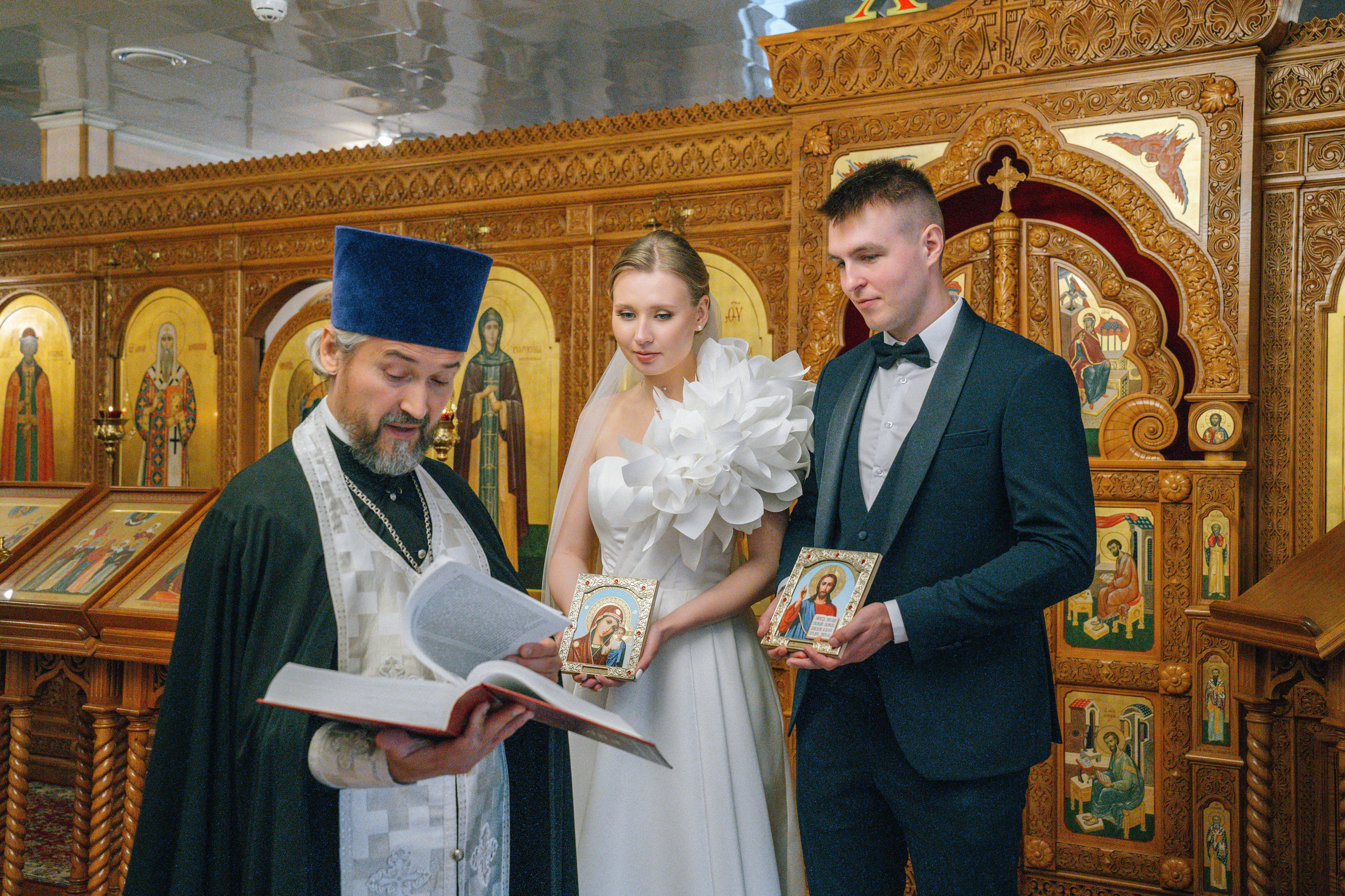 Венчание Сергея и Елены