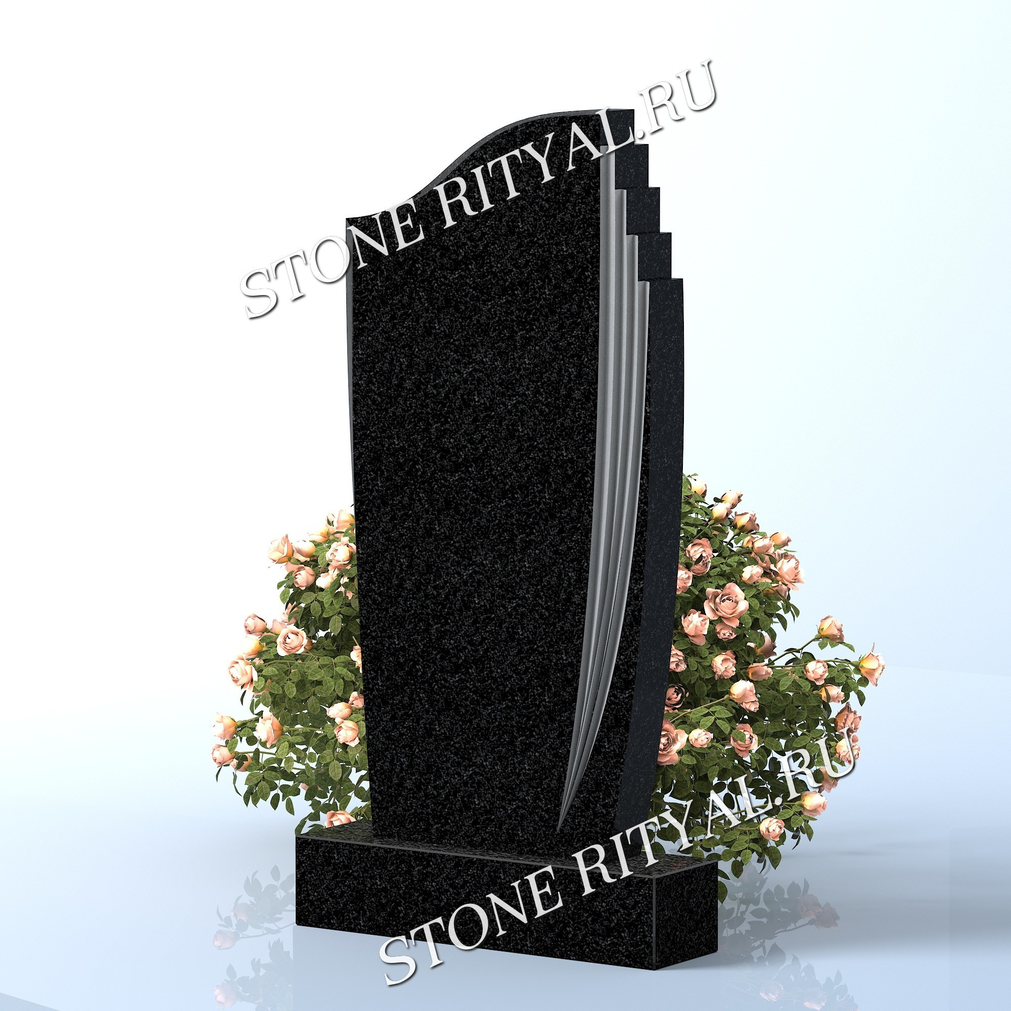 Вертикальные памятники фигурные. Изготовление и установка памятников в Москве и МО